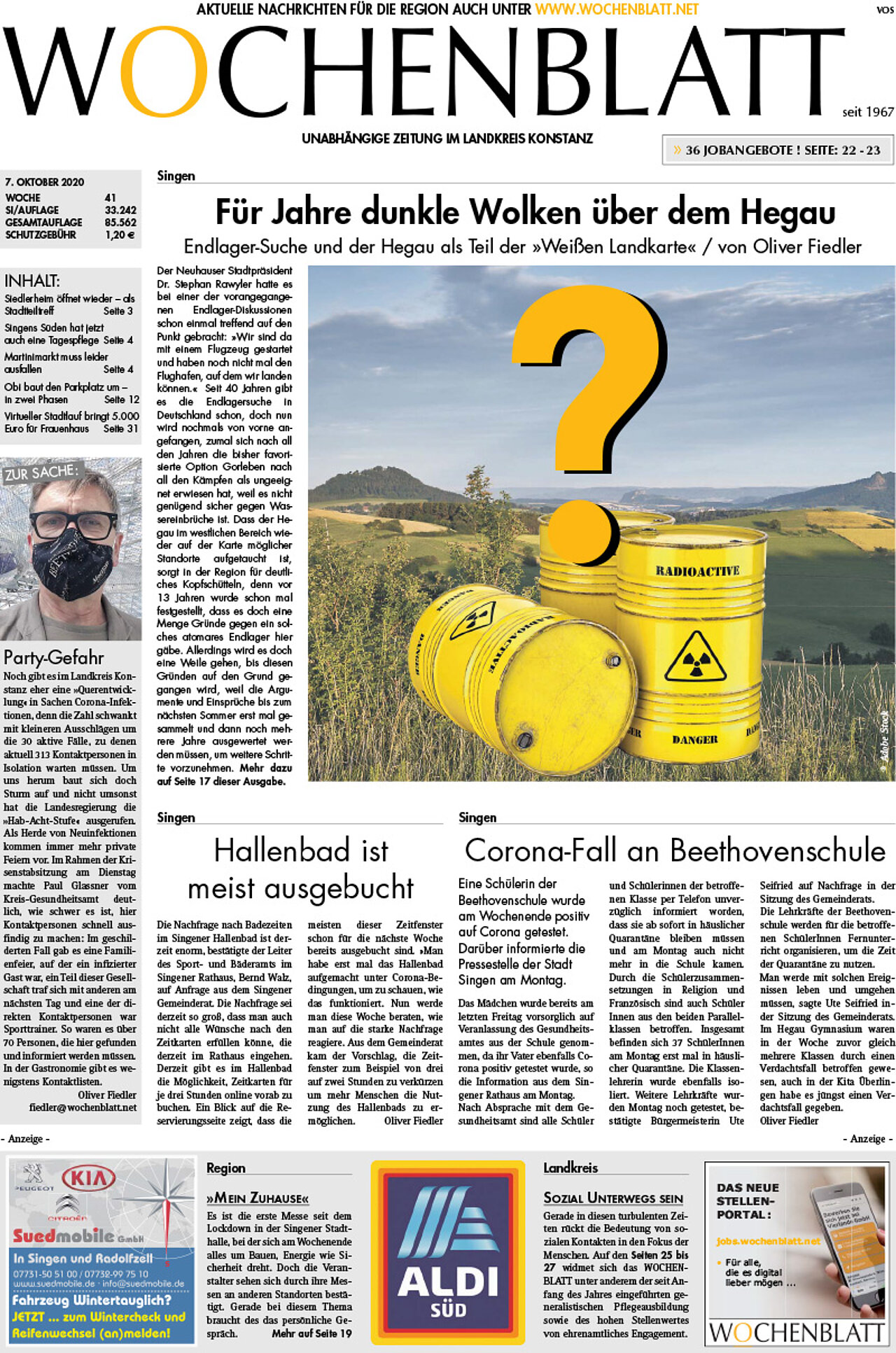 Ausgabe 41 vom 07. Oktober 2020