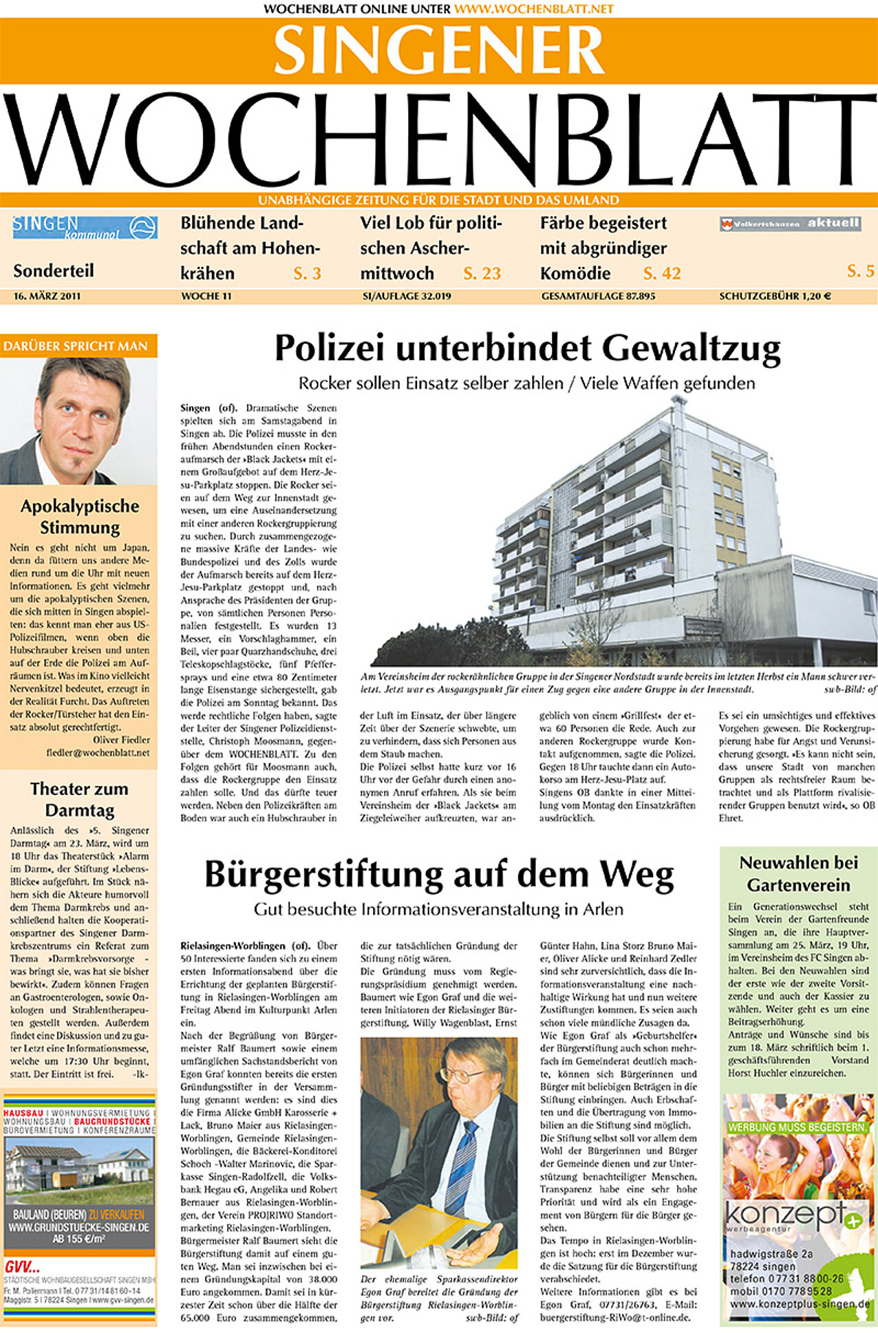 Ausgabe 11 vom 16. März 2011