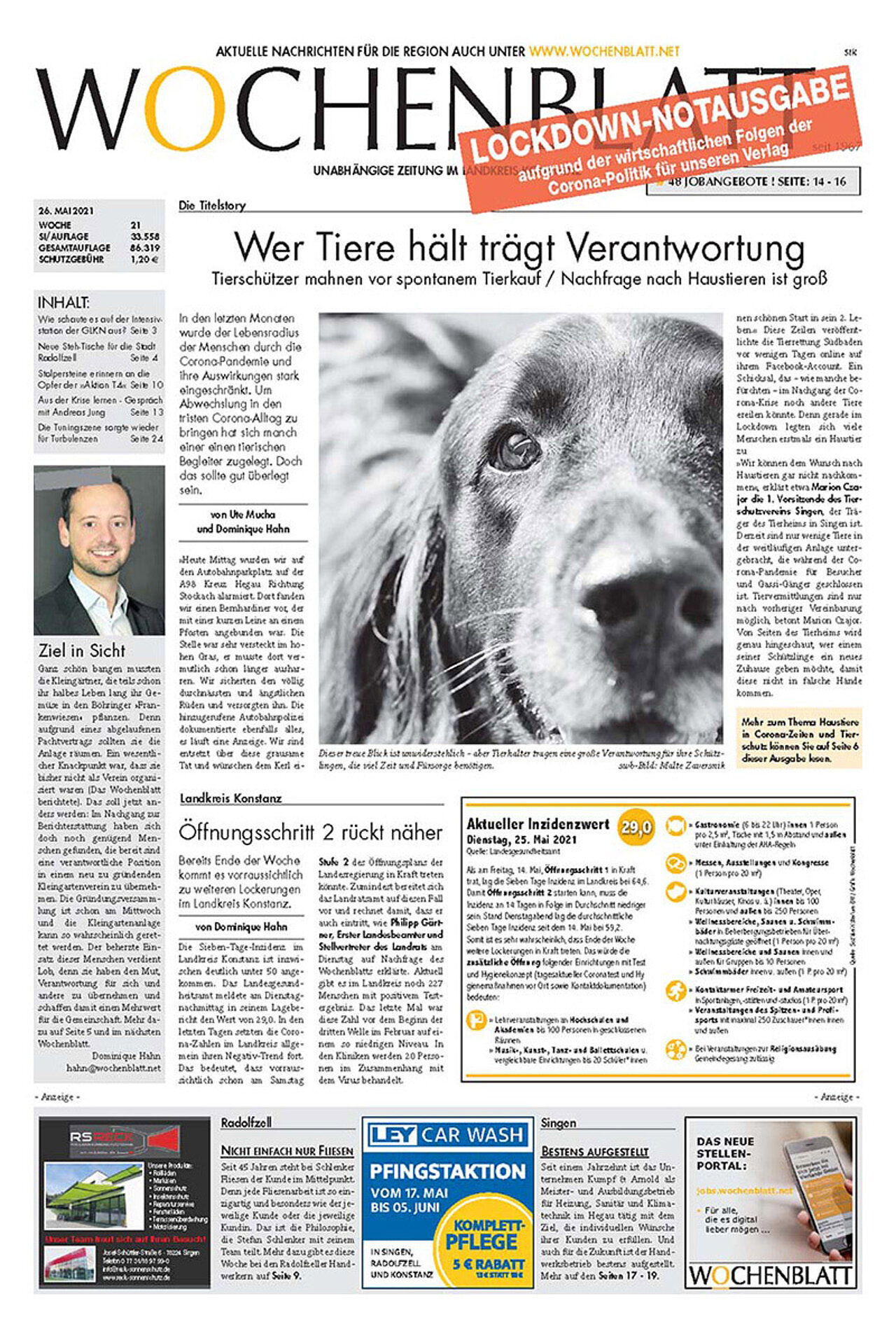 Ausgabe 21 vom 26. Mai 2021