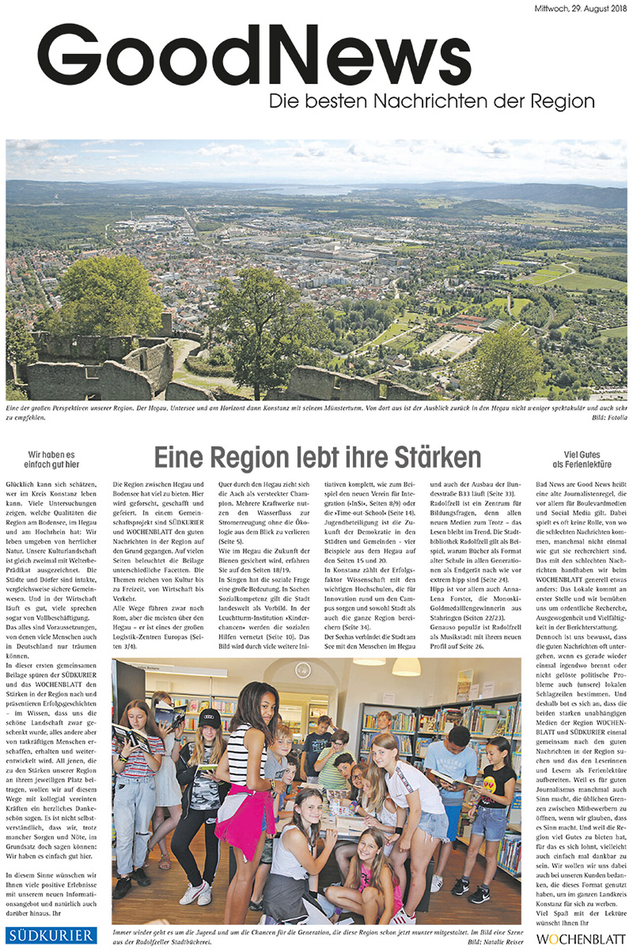 Sonderausgabe vom 29. August