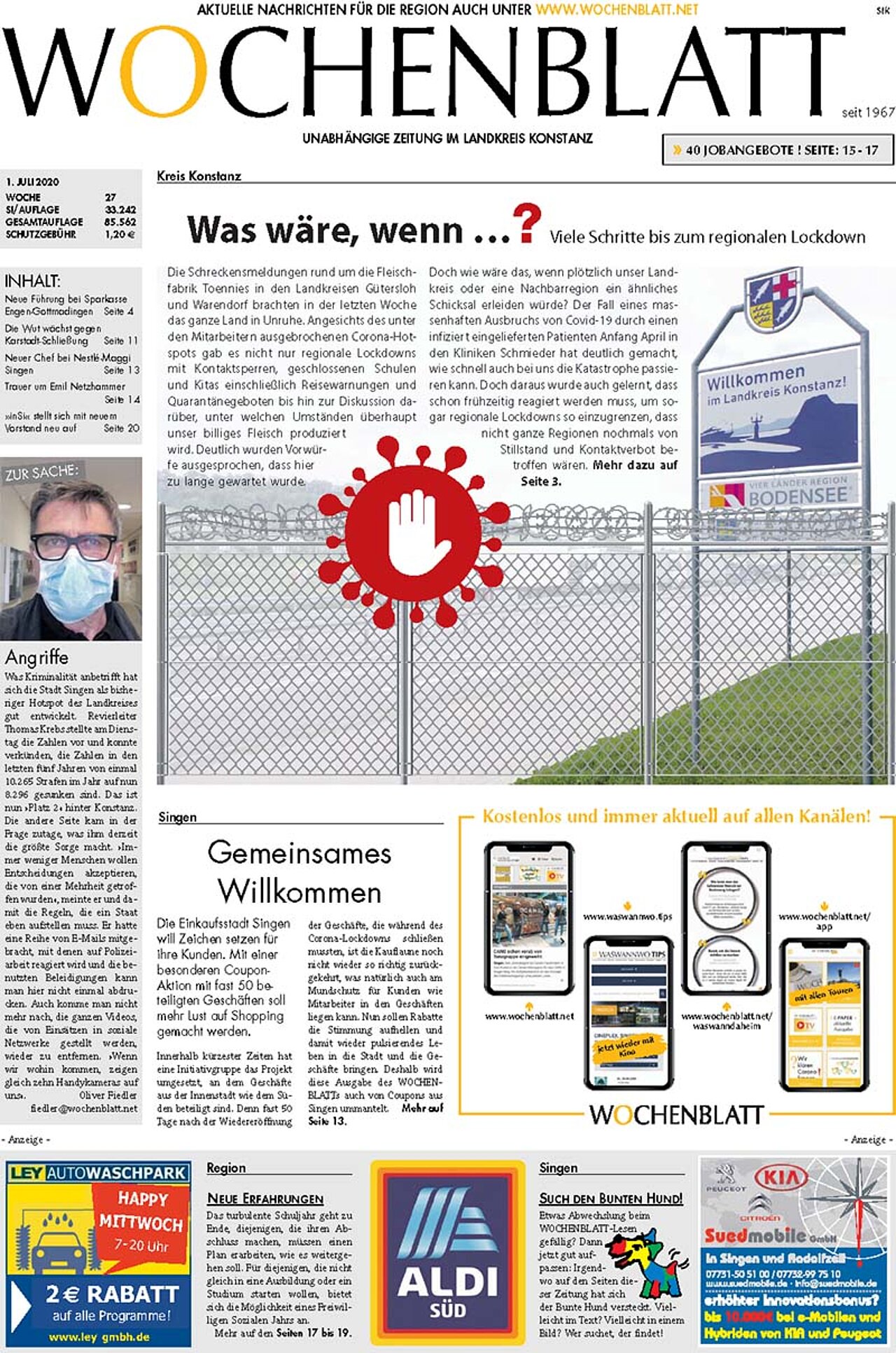 Ausgabe 27 vom 01. Juli 2020