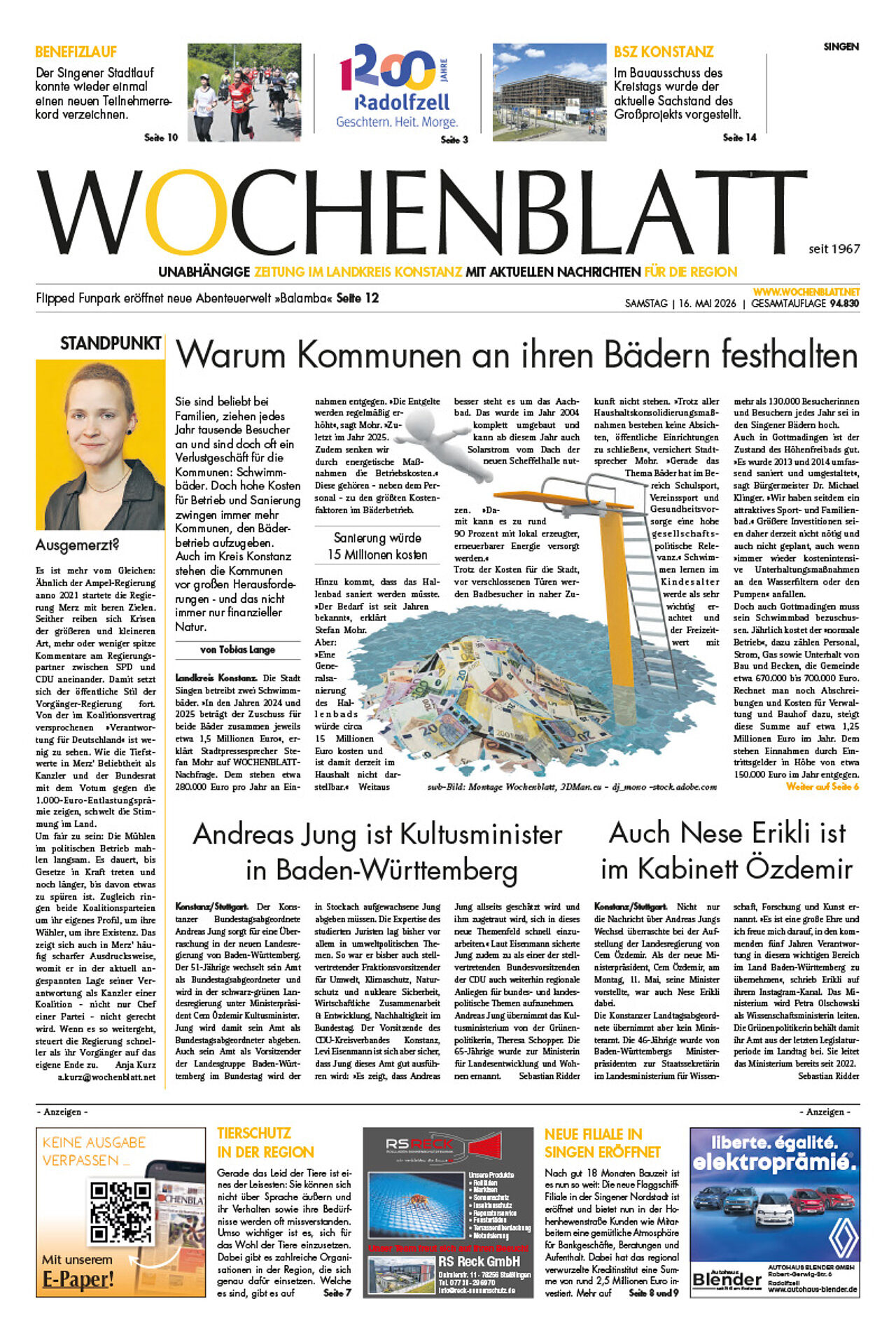 Ausgabe 20 vom 16. Mai 2026