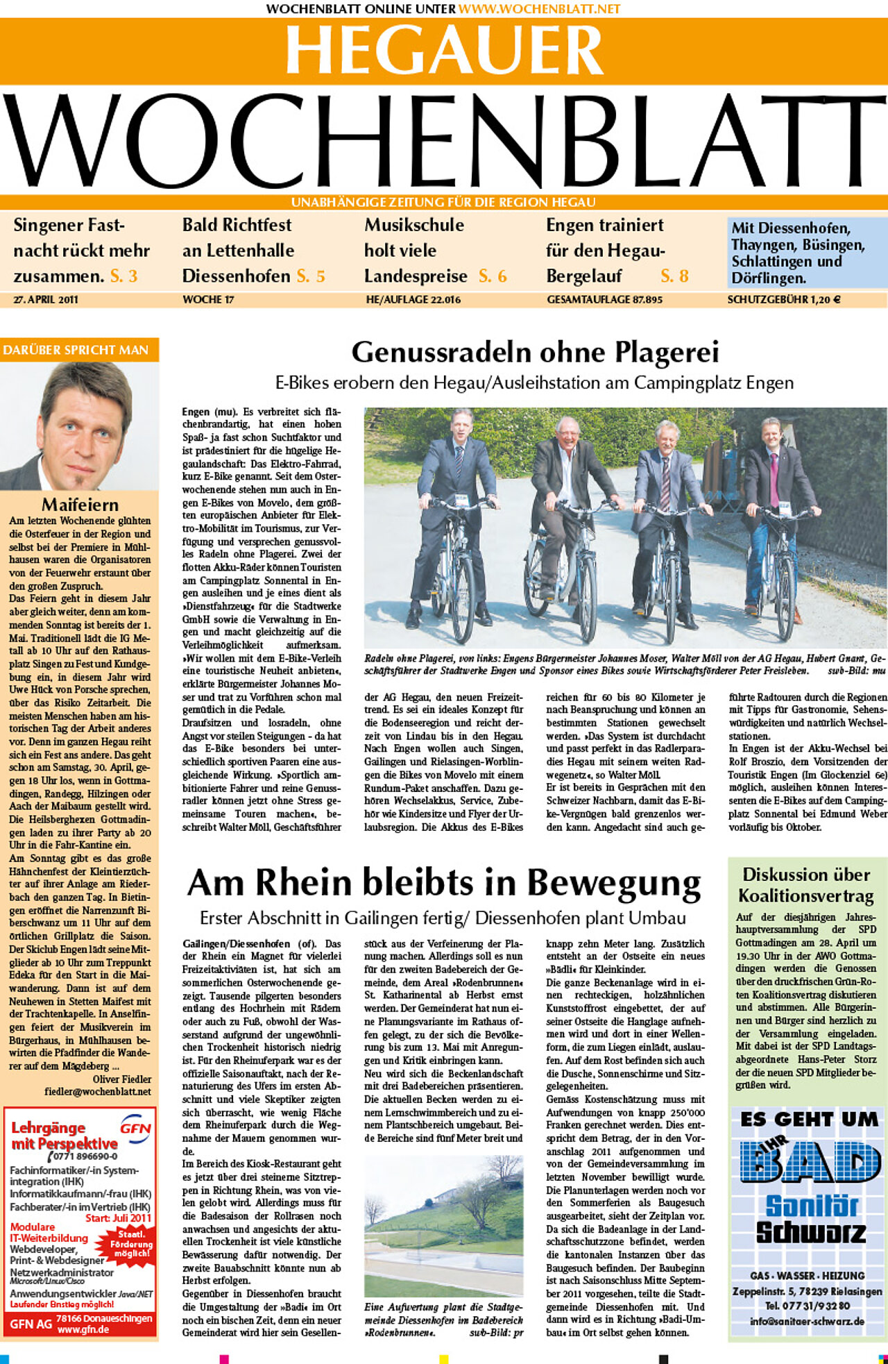 Ausgabe 17 vom 27. April 2011