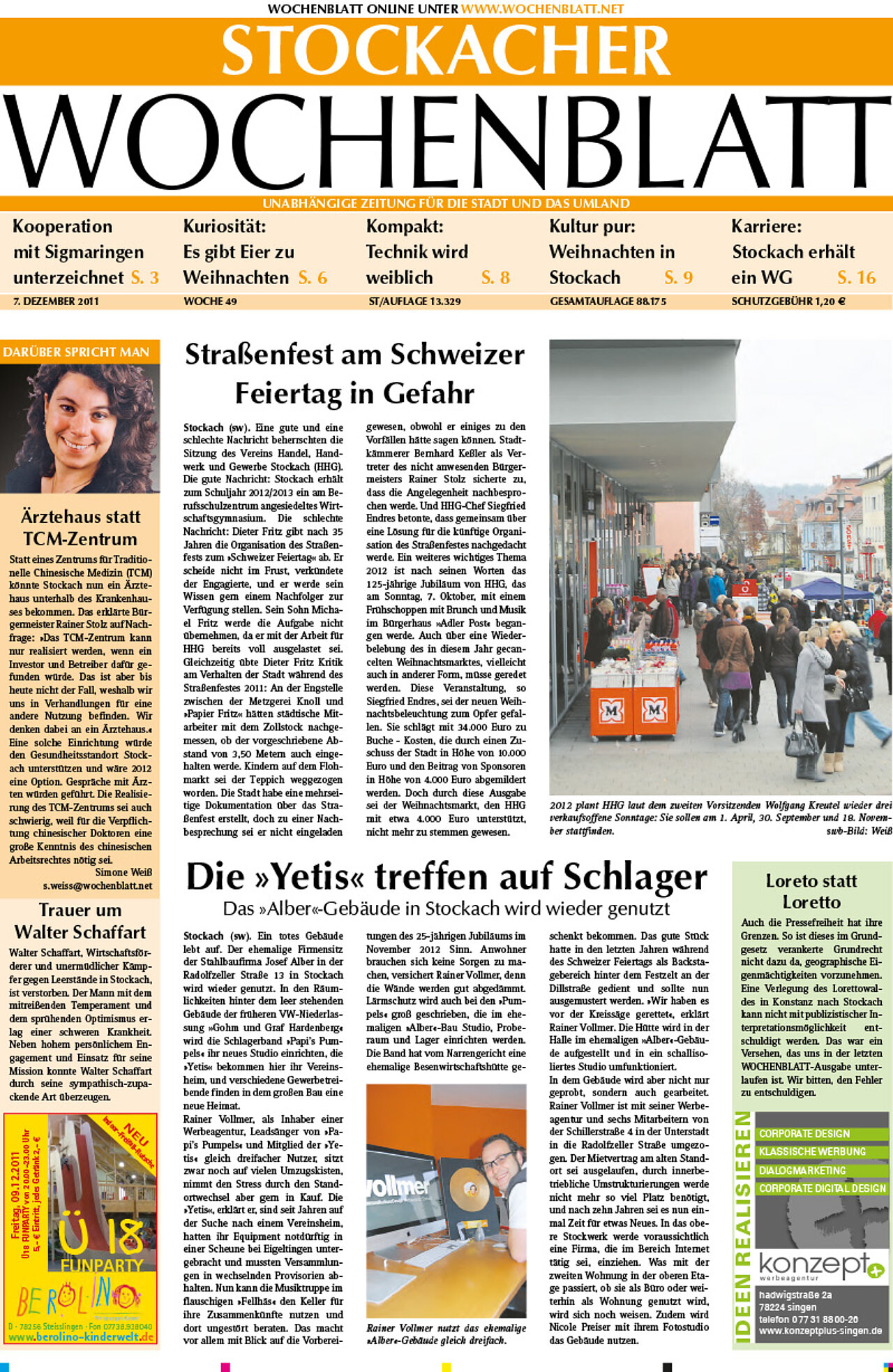 Ausgabe 49 vom 07. Dezember 2011