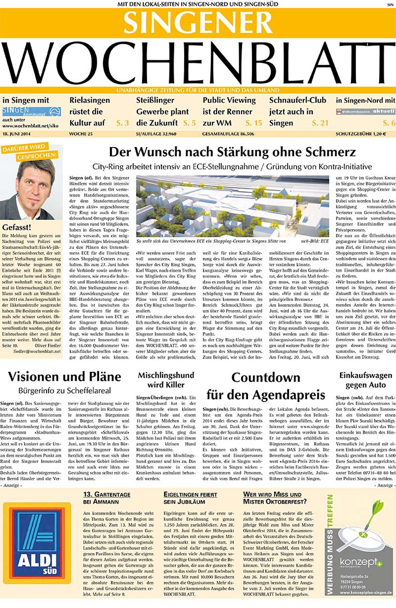 Ausgabe 25 vom 18. Juni 2014