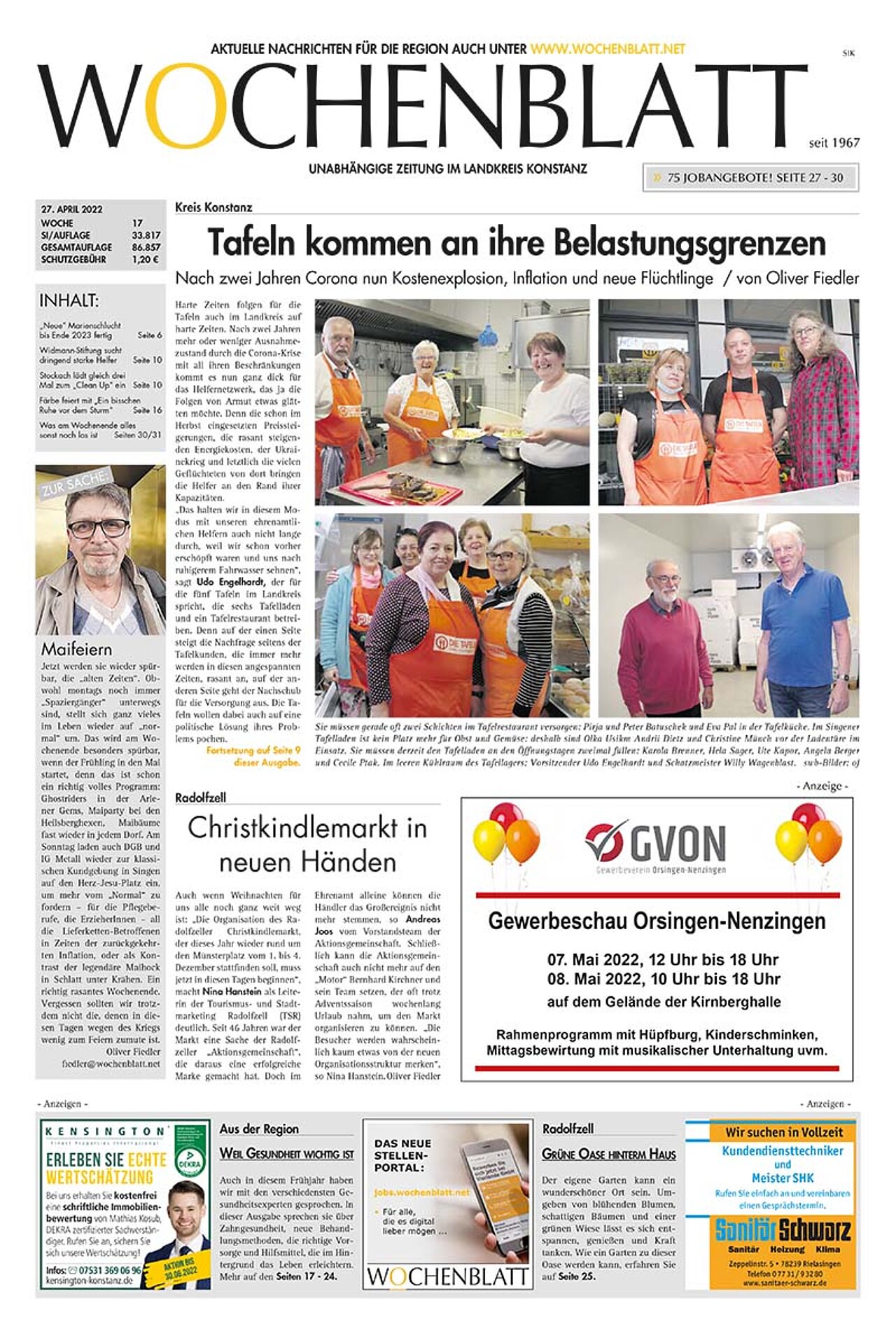 Ausgabe 17 vom 27. April 2022