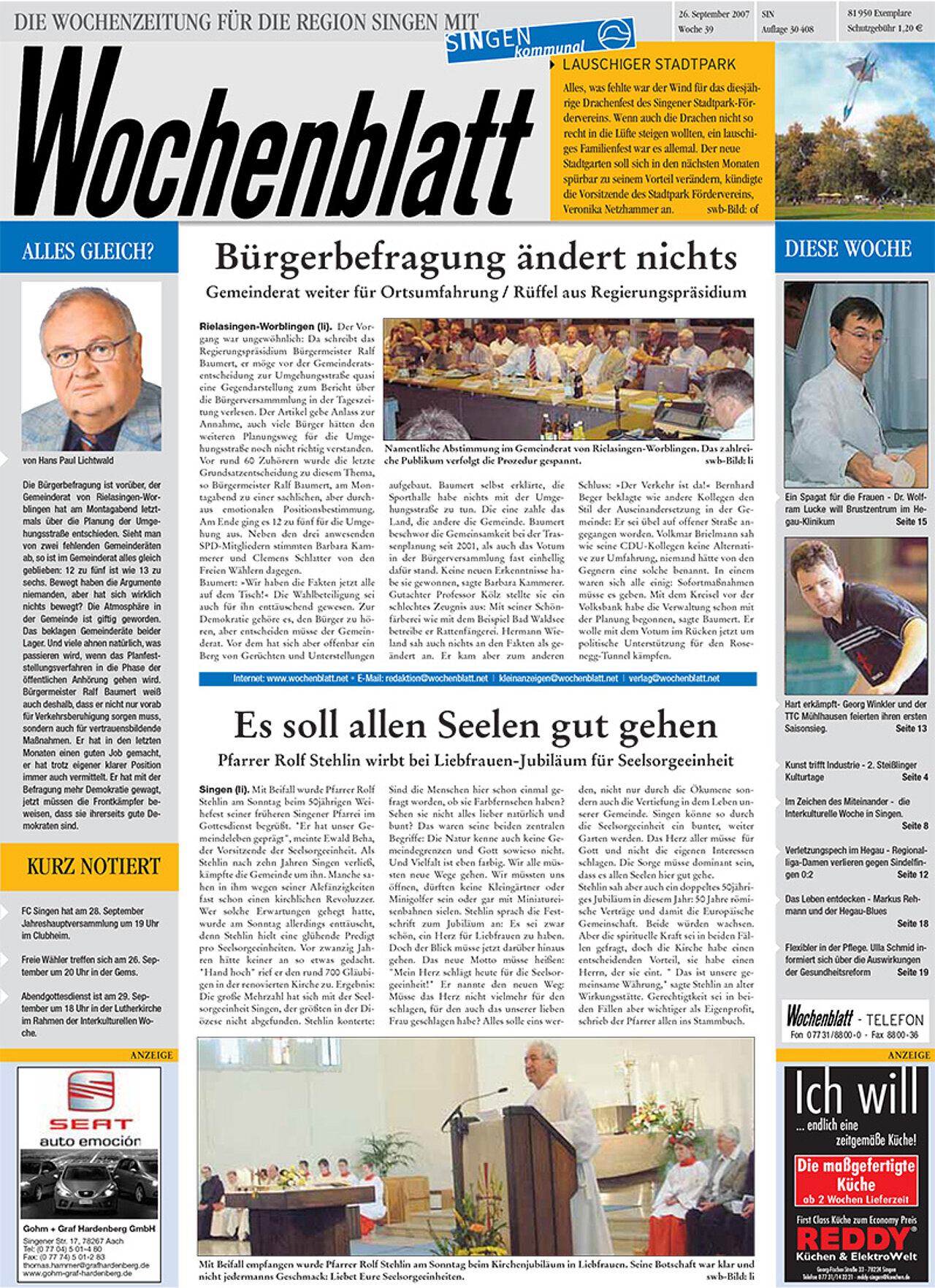 Ausgabe 39 vom 26. September 2007