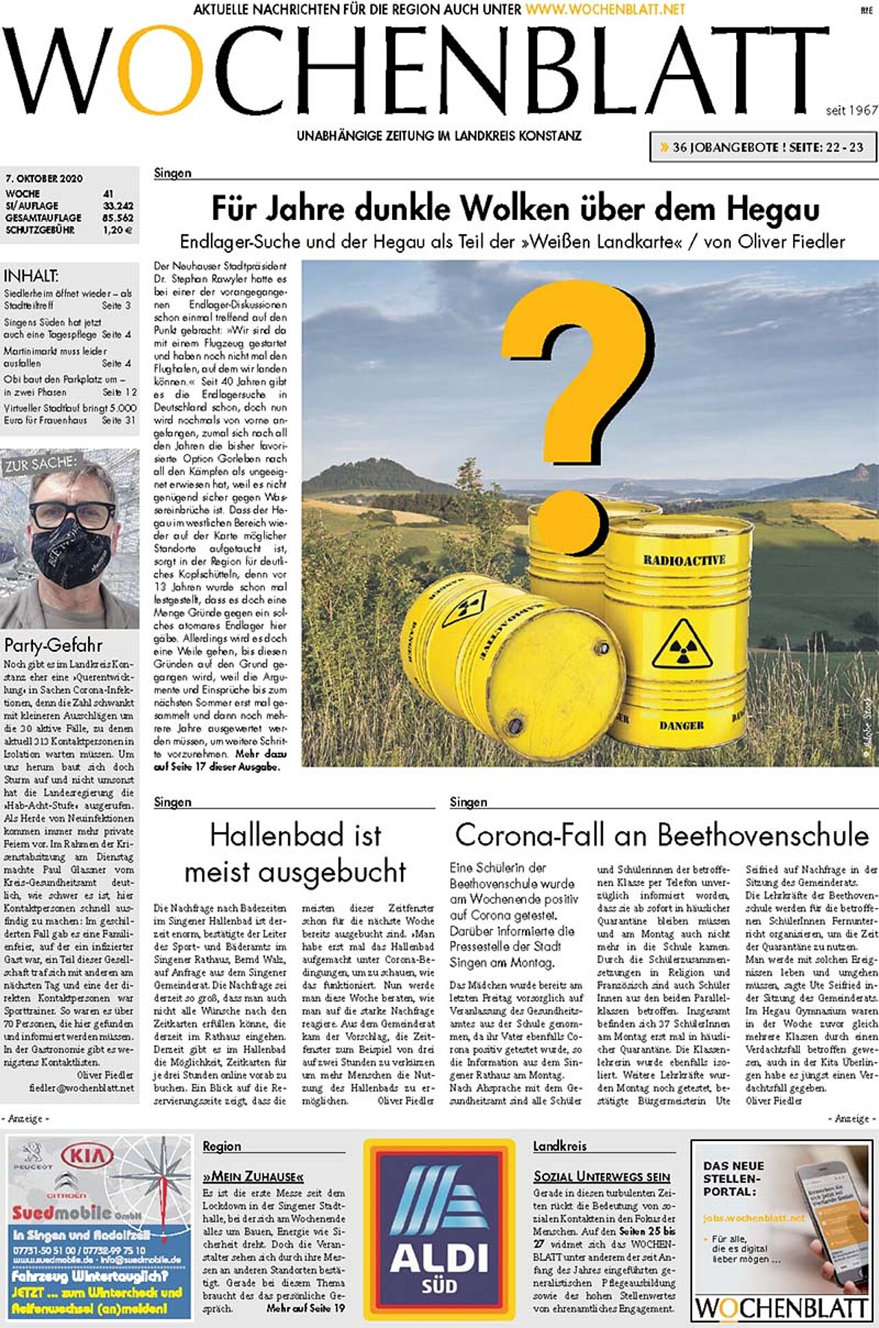 Ausgabe 41 vom 07. Oktober 2020