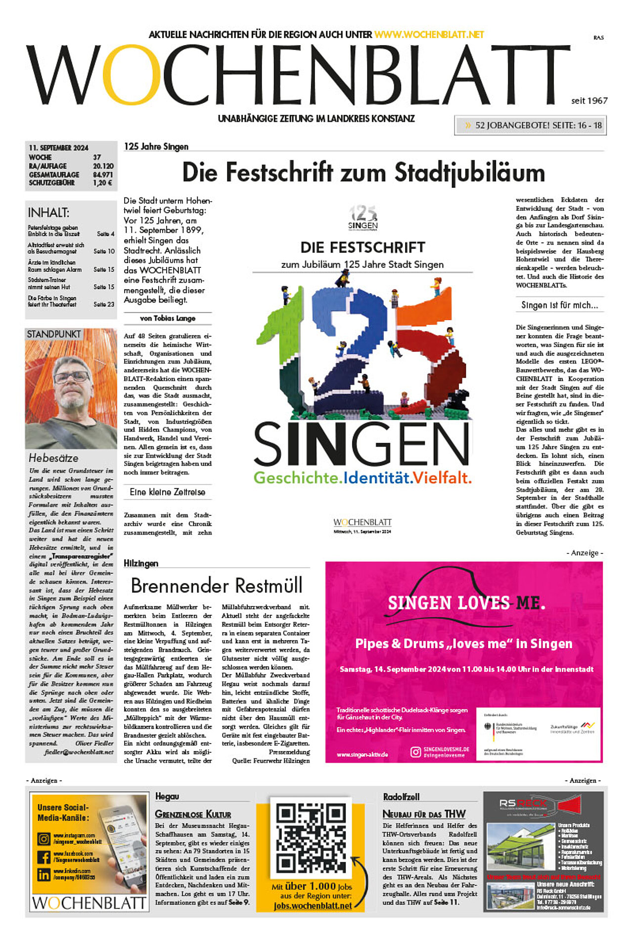 Ausgabe 37 vom 11. September 2024