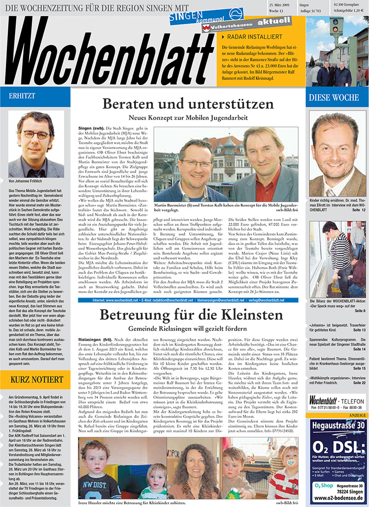 Ausgabe 12 vom 25. März 2009