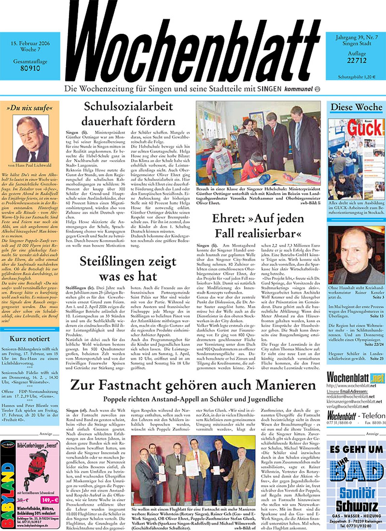 Ausgabe 07 vom 15. Februar 2006