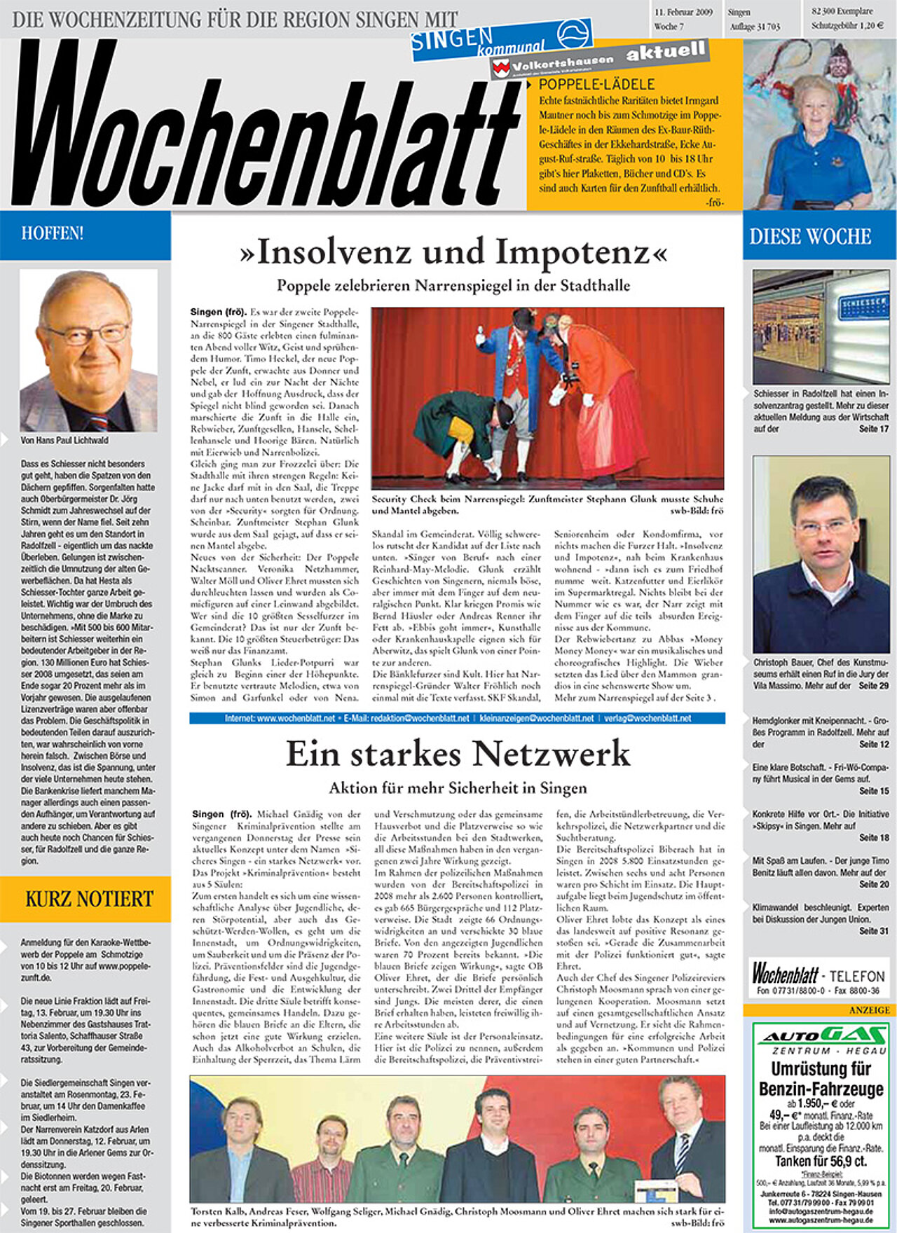 Ausgabe 06 vom 11. Februar 2009