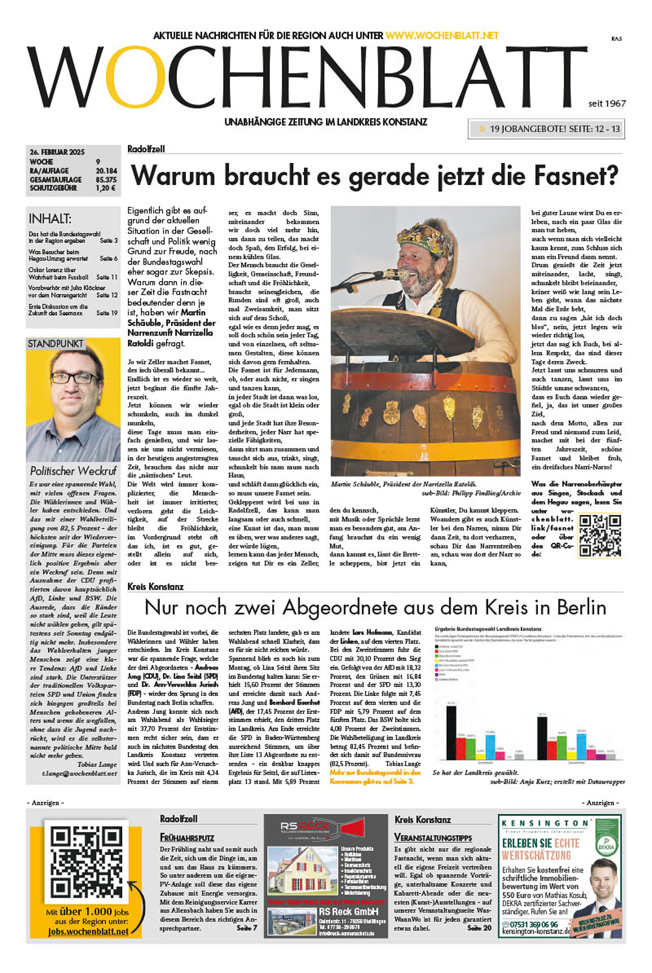 Ausgabe 9 vom 26. Februar 2025
