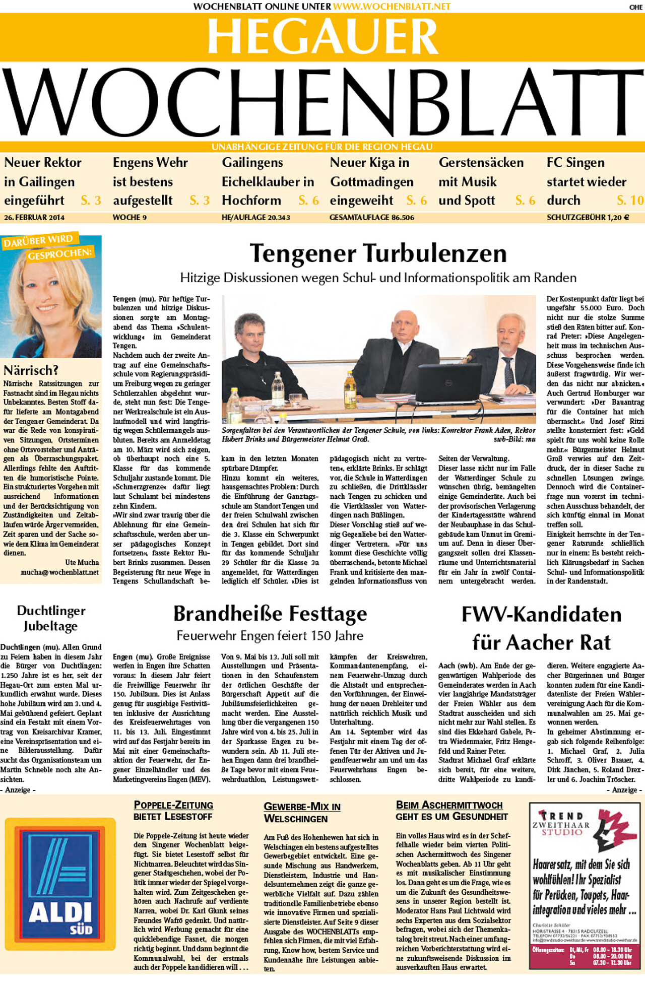 Ausgabe 09 vom 26. Februar 2014