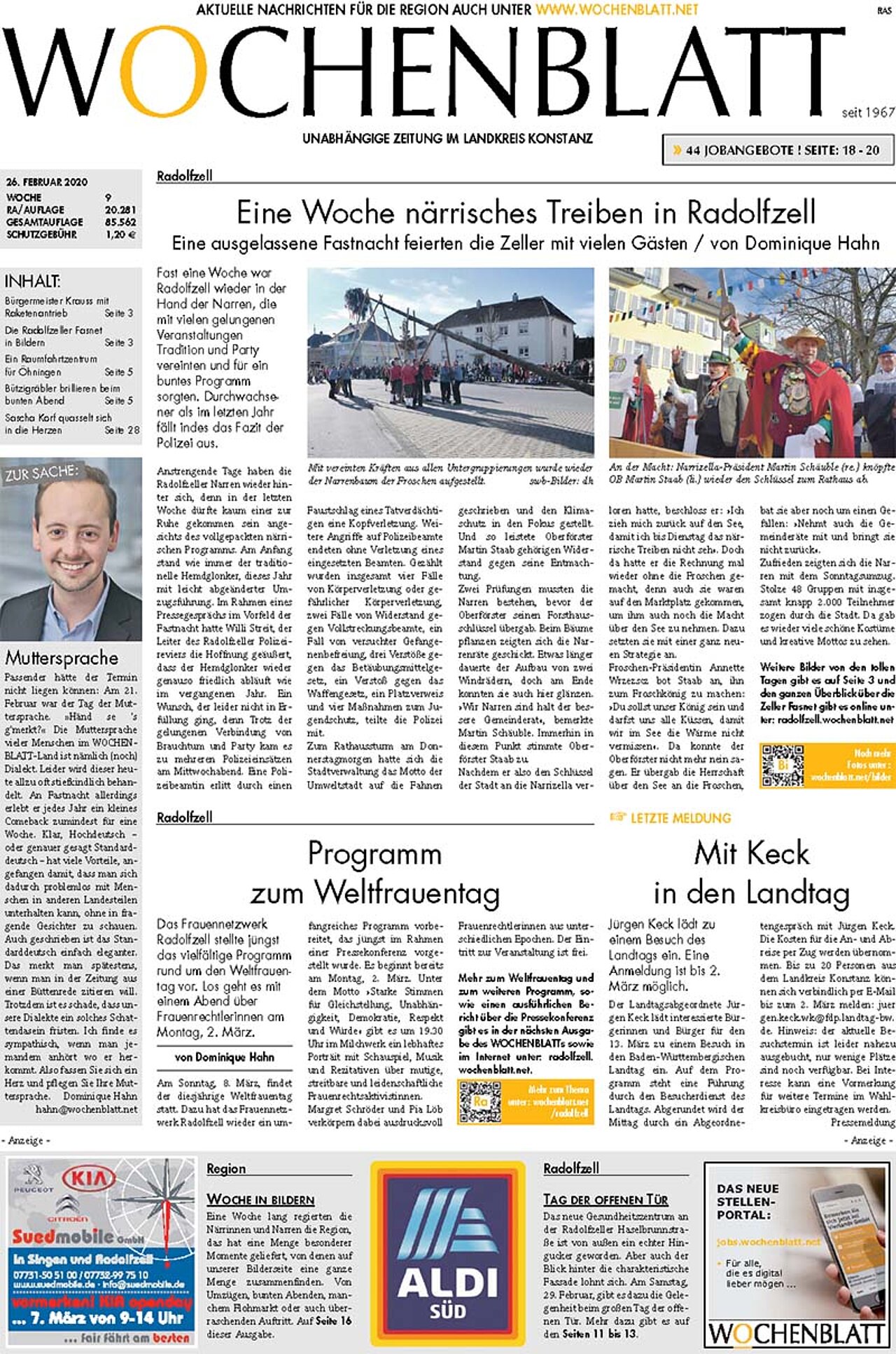 Ausgabe 09 vom 26. Februar 2020