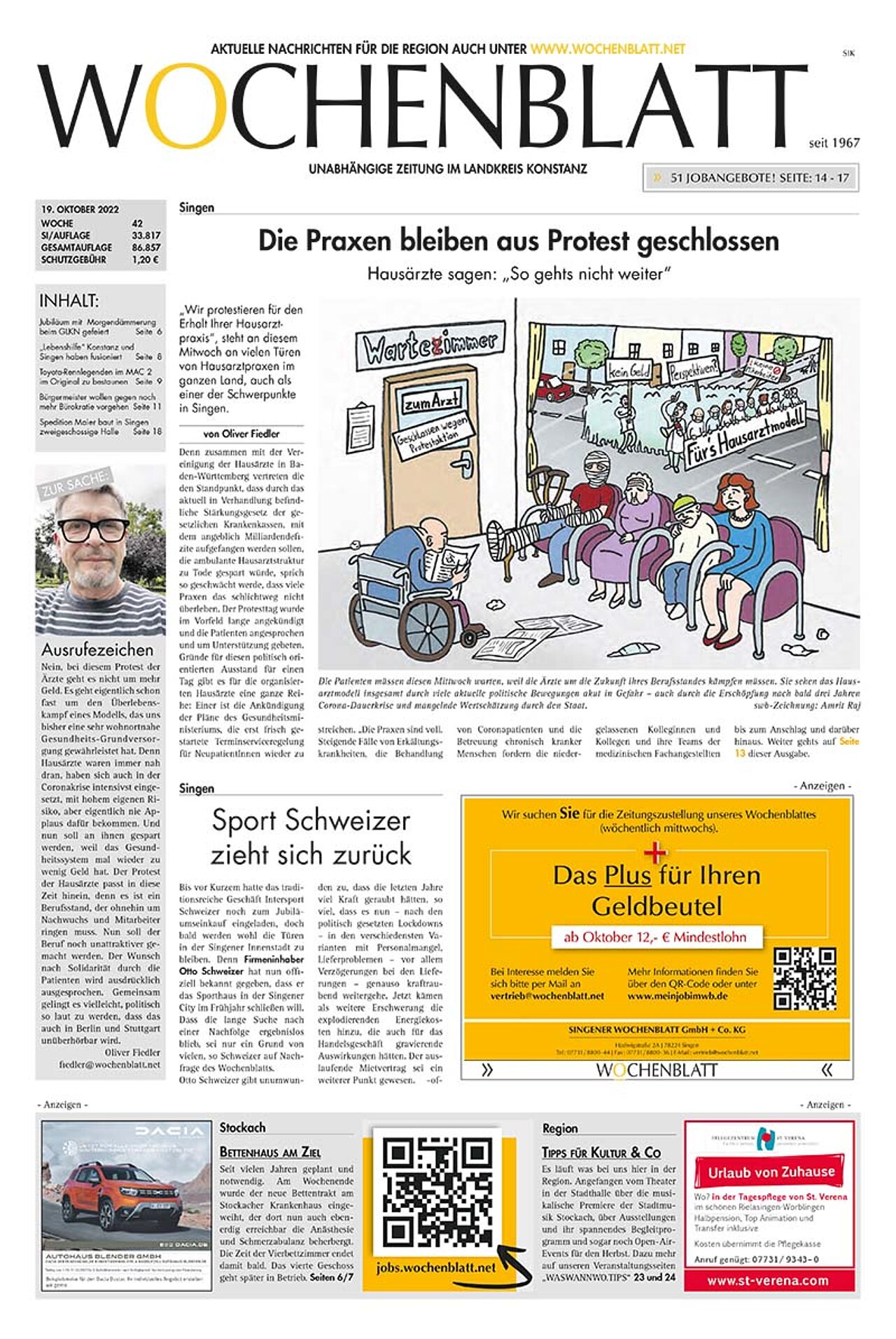 Ausgabe 42 vom 19. Oktober 2022