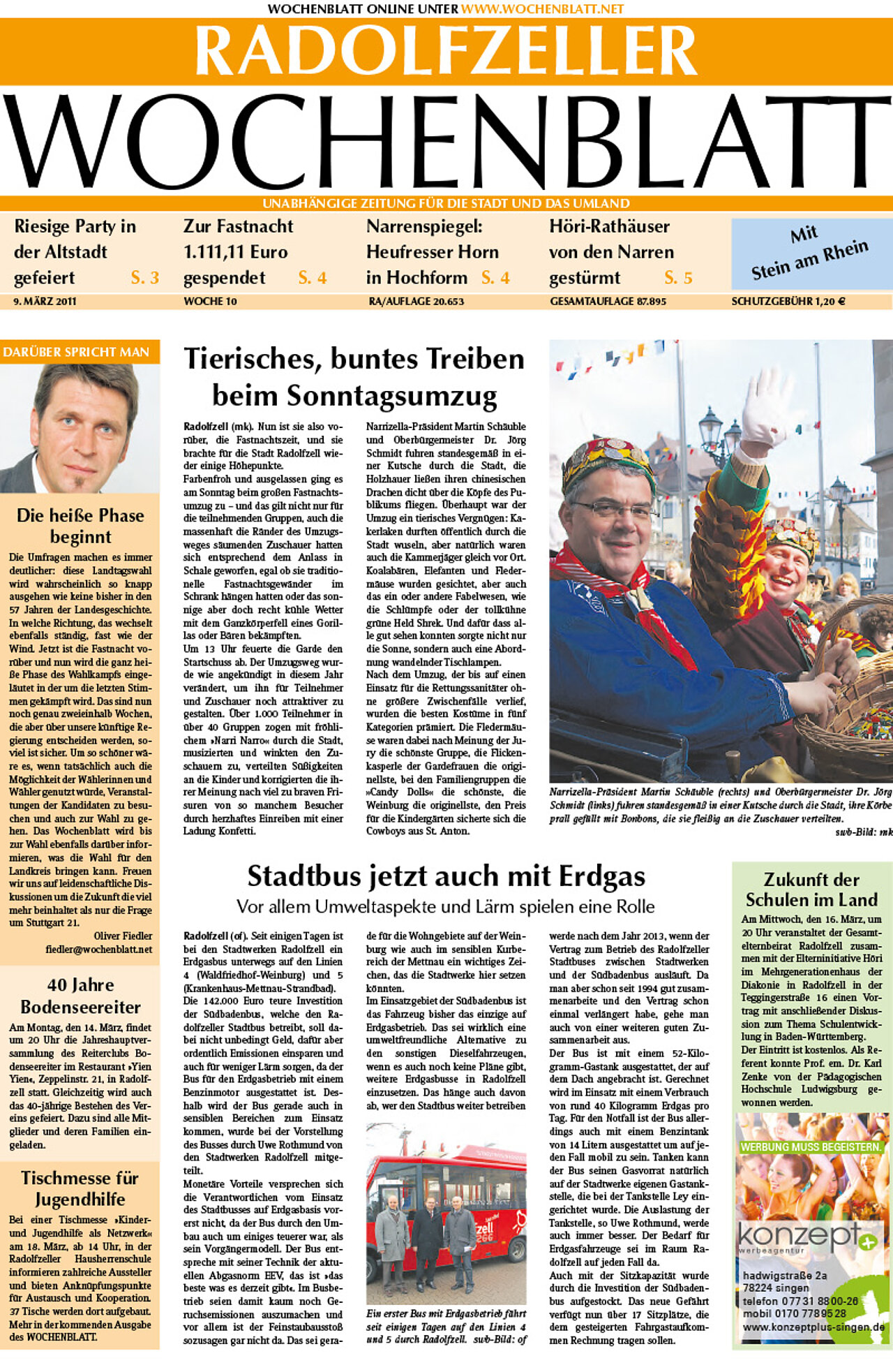 Ausgabe 10 vom 09. März 2011