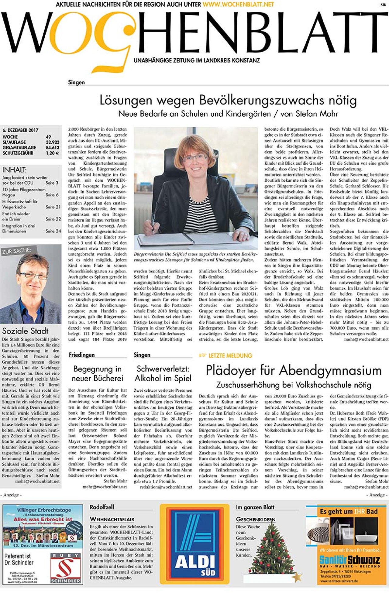 Ausgabe 49 vom 06. Dezember 2017