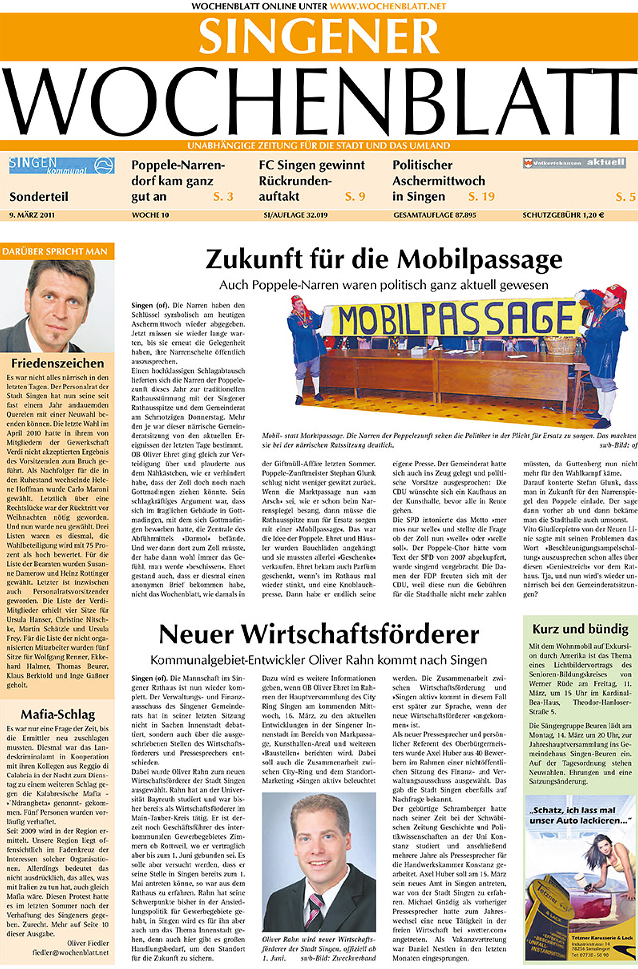 Ausgabe 10 vom 09. März 2011