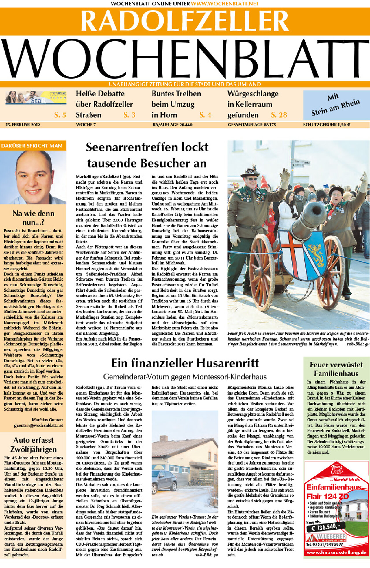 Ausgabe 07 vom 15. Februar 2012