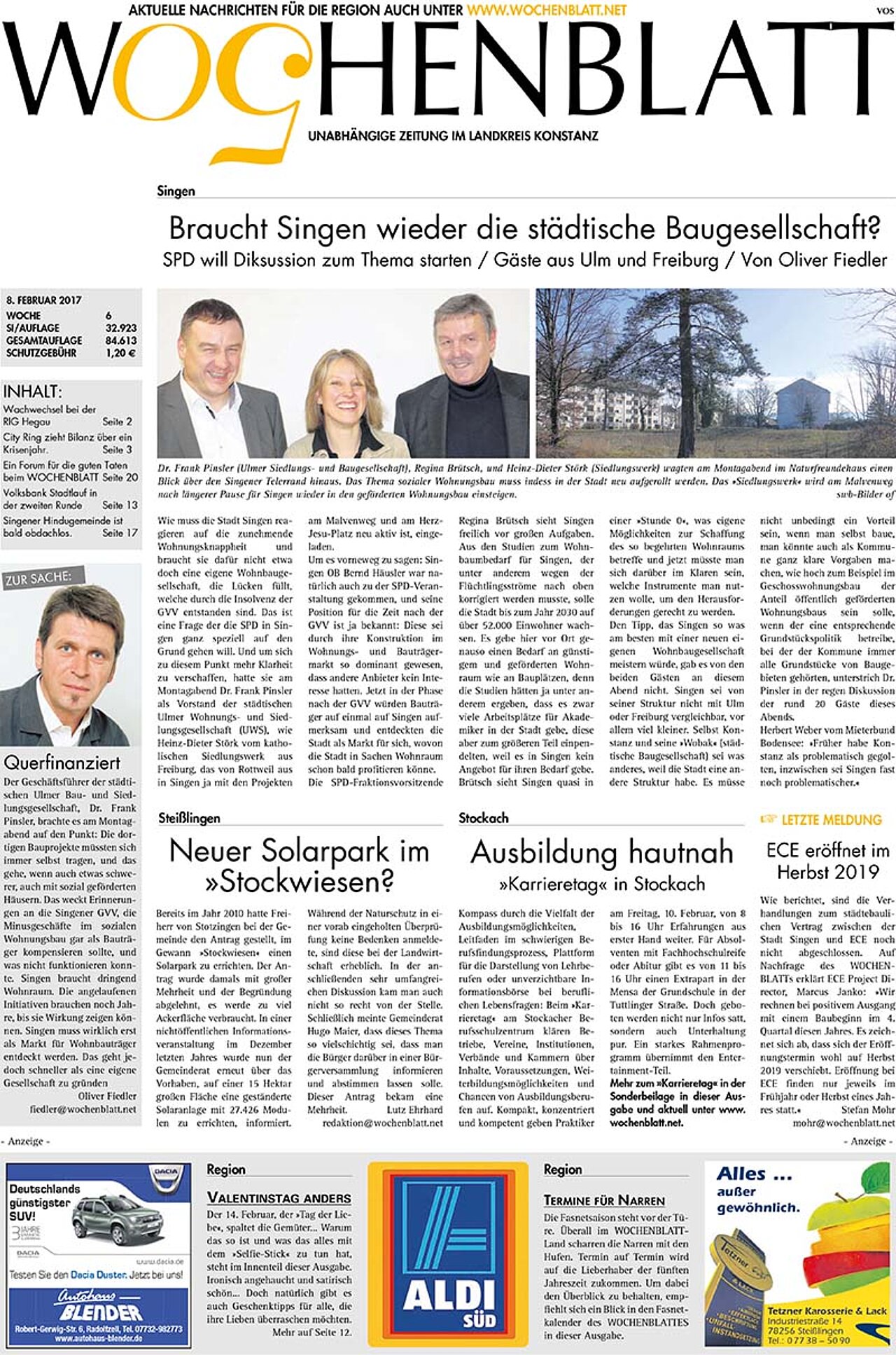 Ausgabe 06 vom 08. Februar 2017