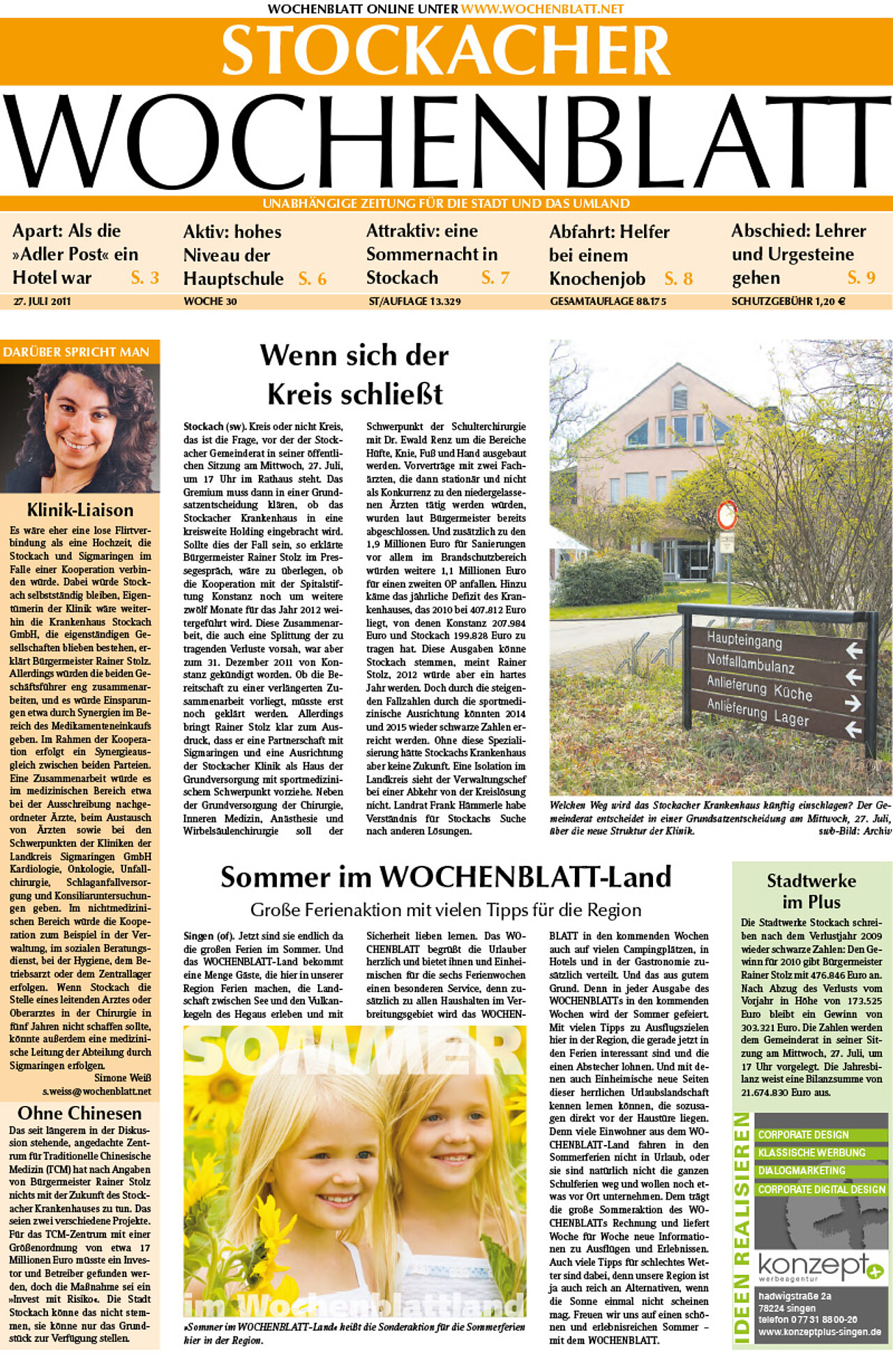 Ausgabe 30 vom 27. Juli 2011