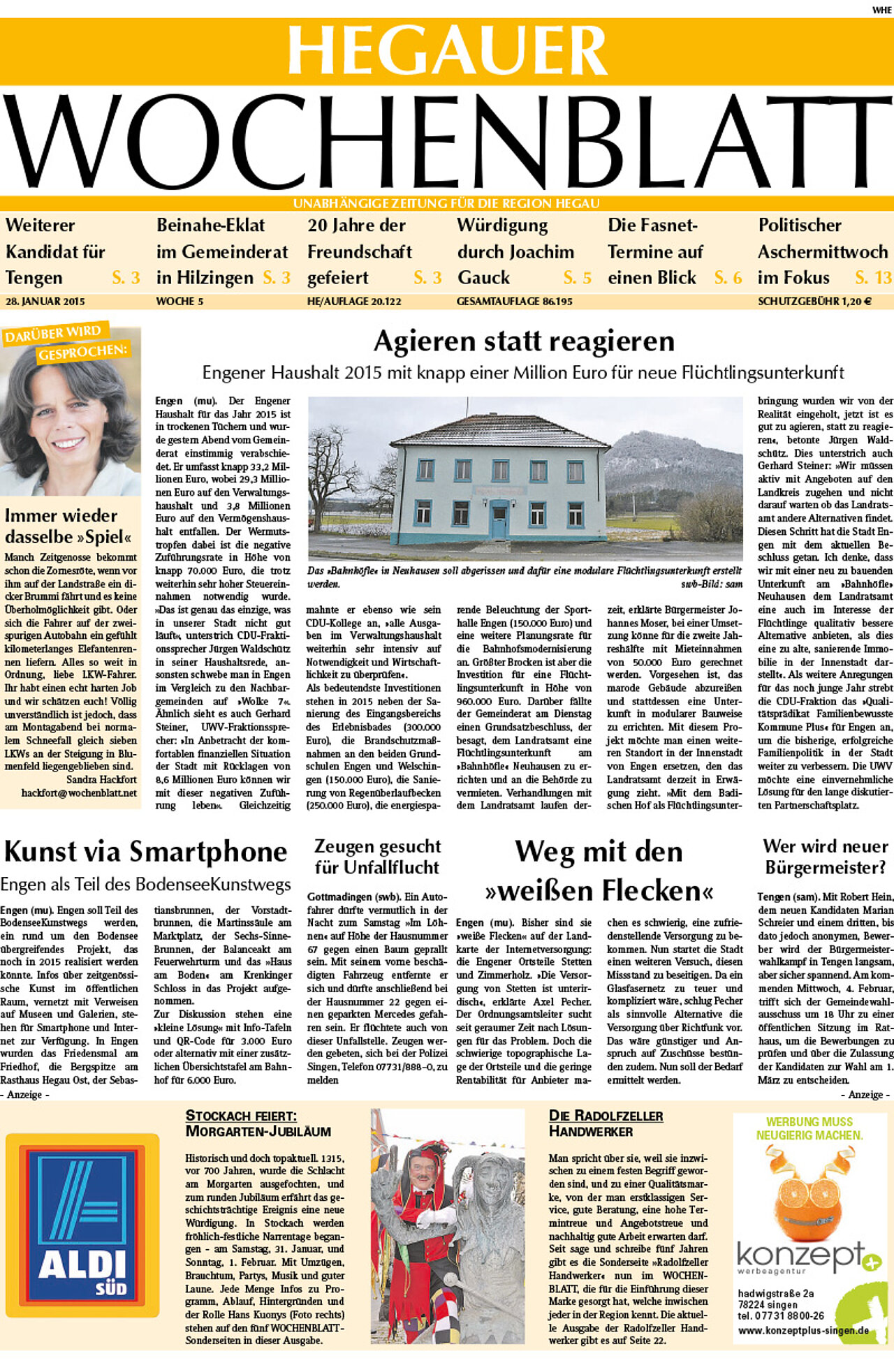 Ausgabe 05 vom 28. Januar 2015