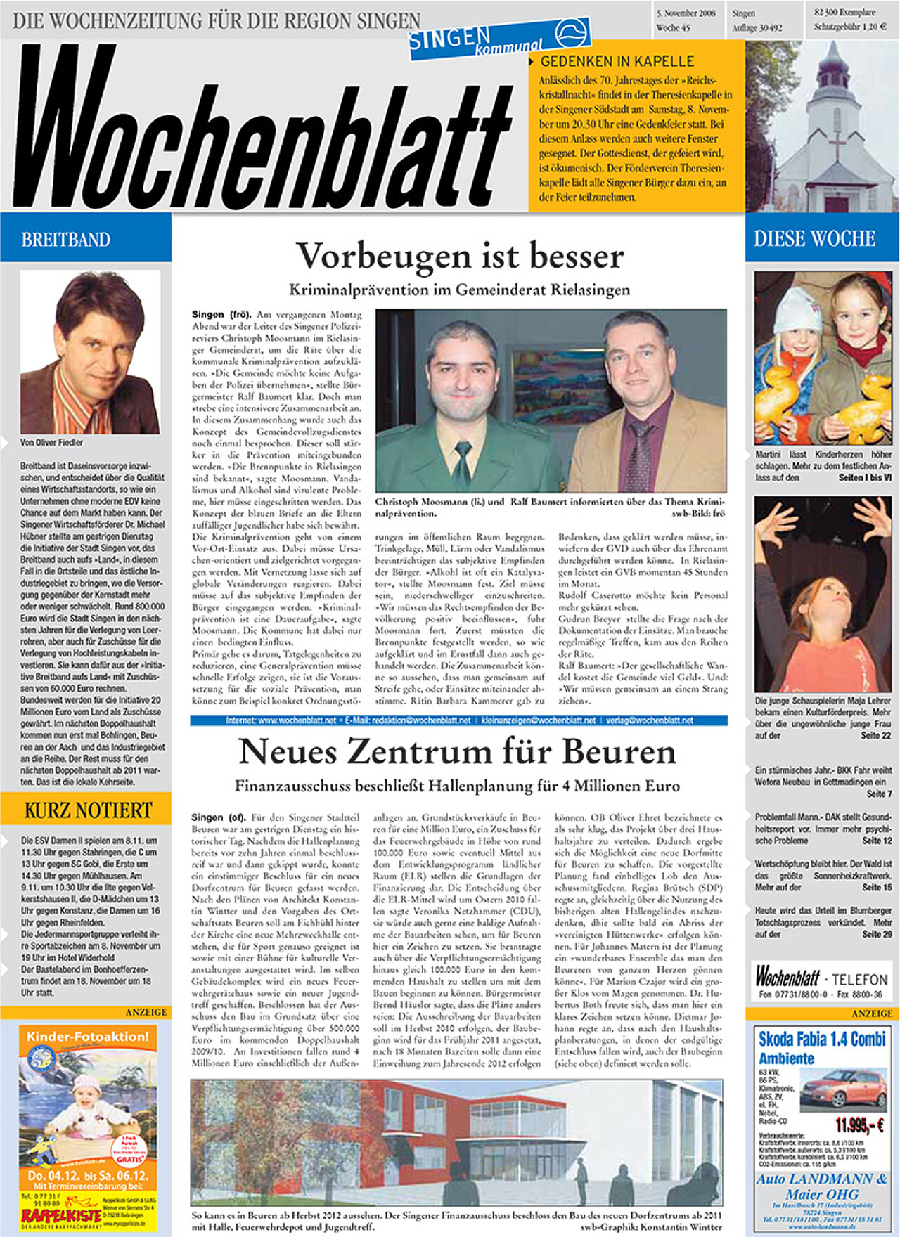 Ausgabe 45 vom 05. November 2008