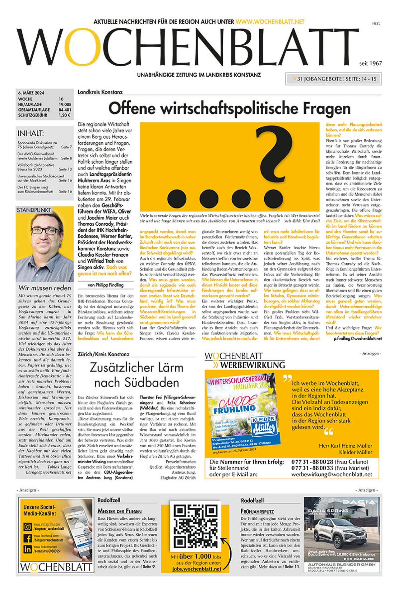 Ausgabe 10 vom 06. März 2024