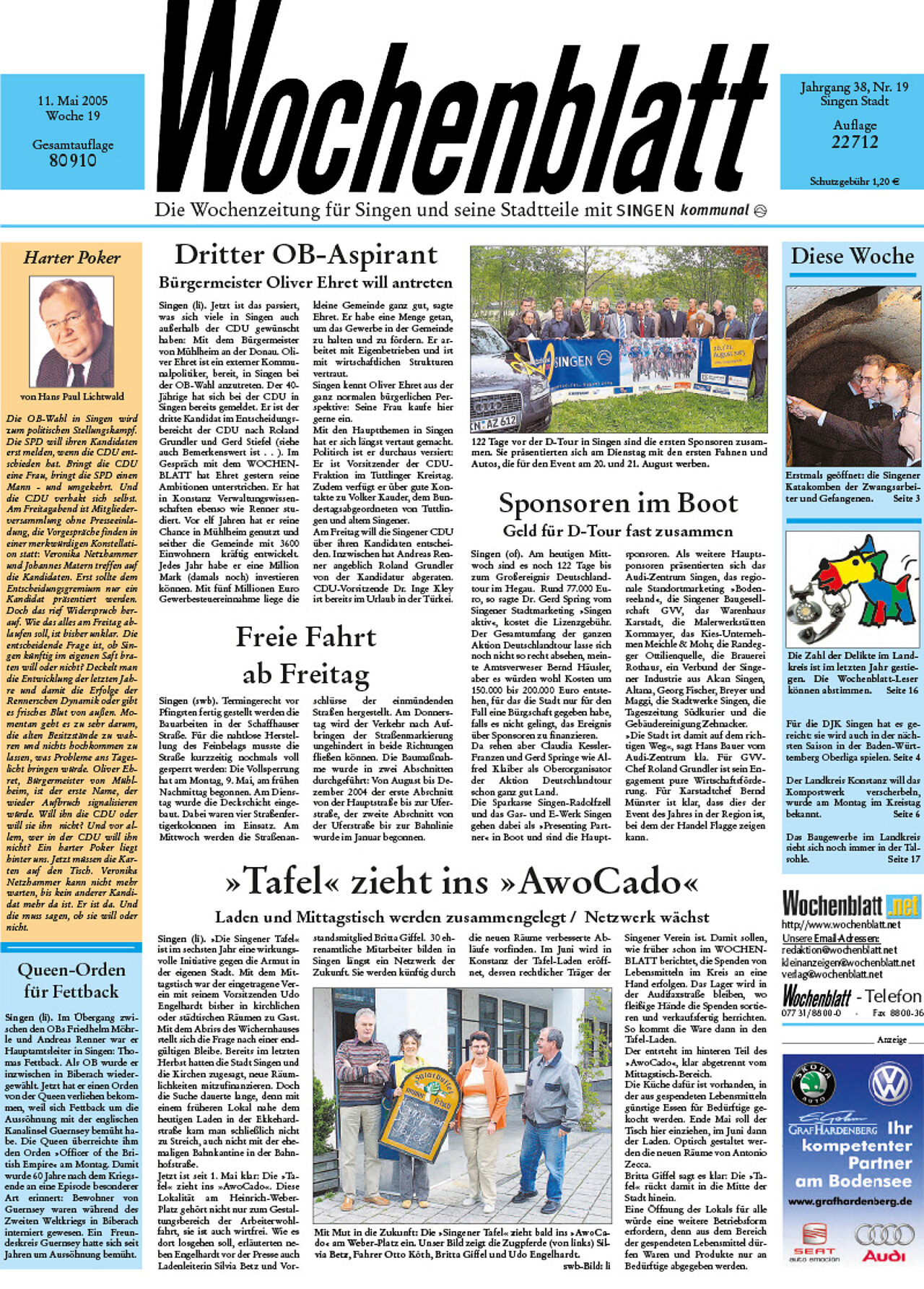 Ausgabe 19 vom 11. Mai 2005