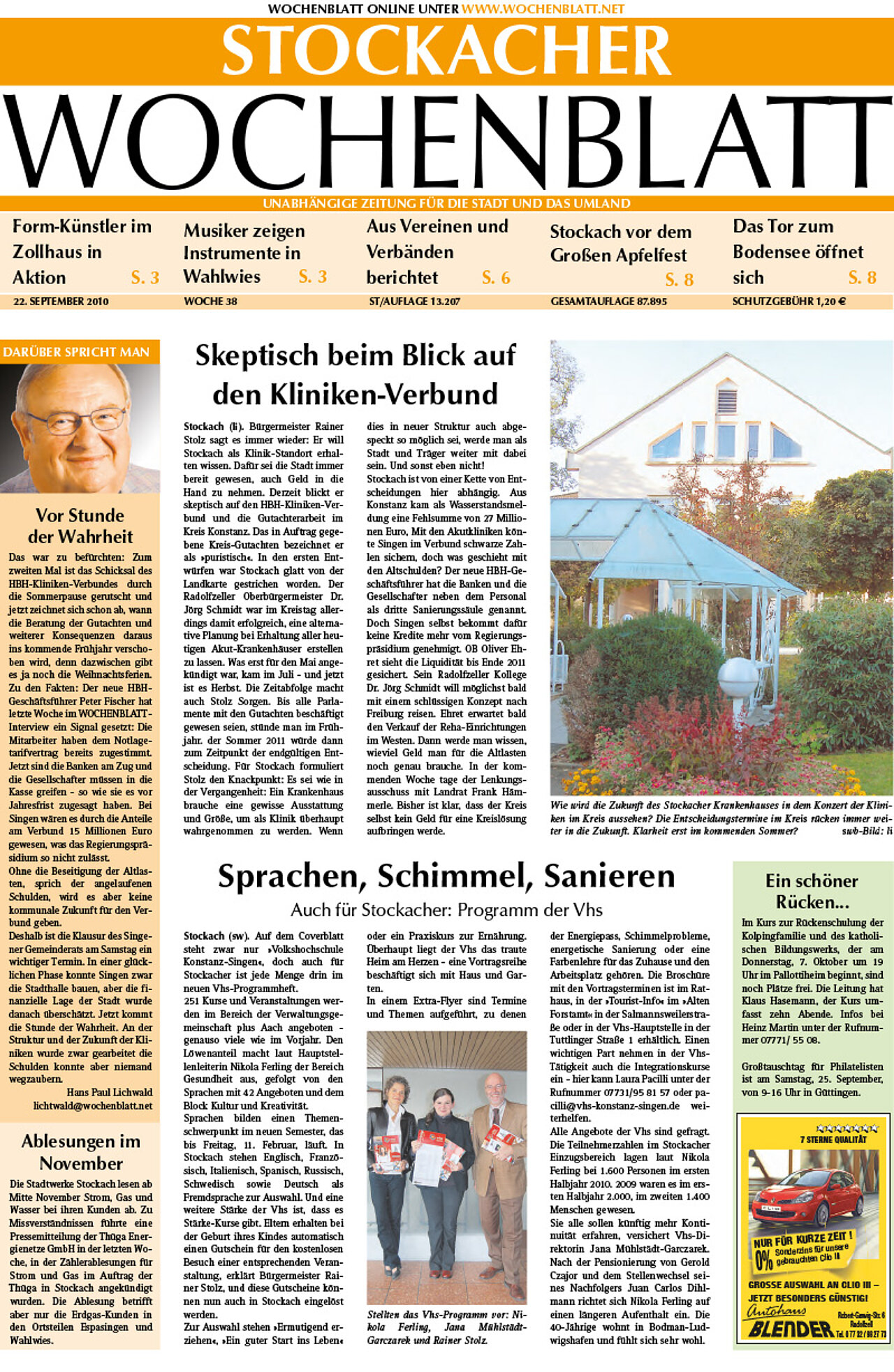 Ausgabe 38 vom 22. September 2010