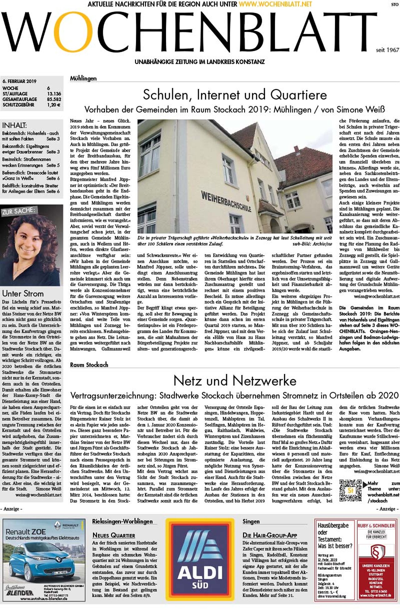 Ausgabe 06 vom 06. Februar 2019