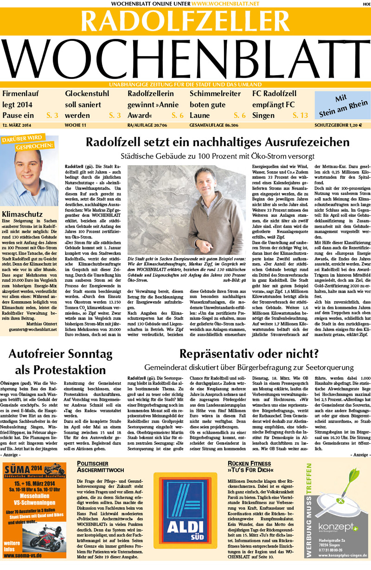 Ausgabe 11 vom 12. März 2014