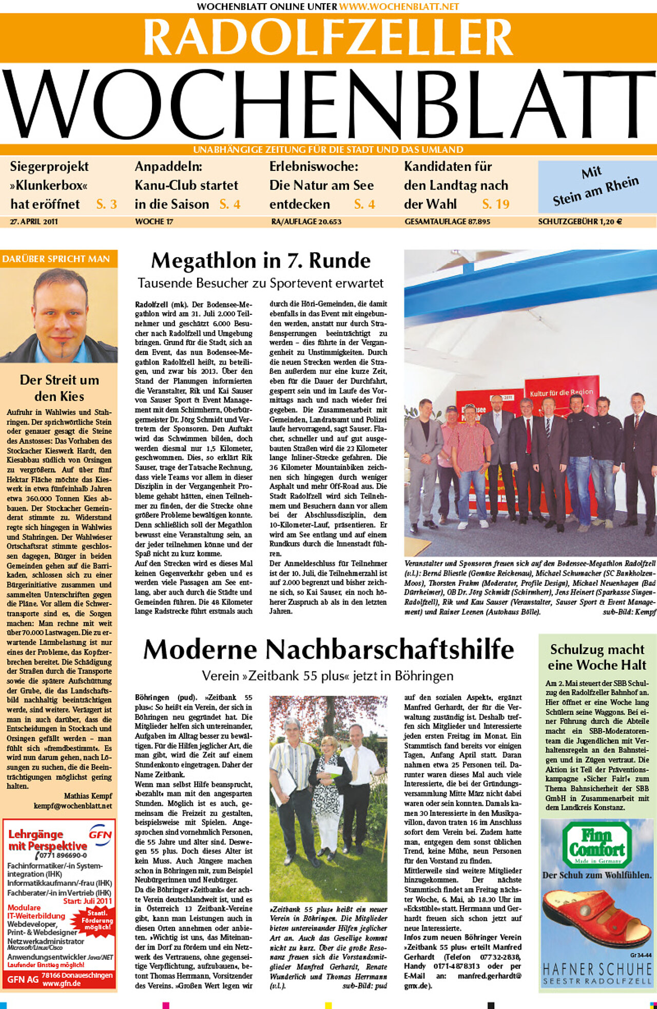 Ausgabe 17 vom 27. April 2011