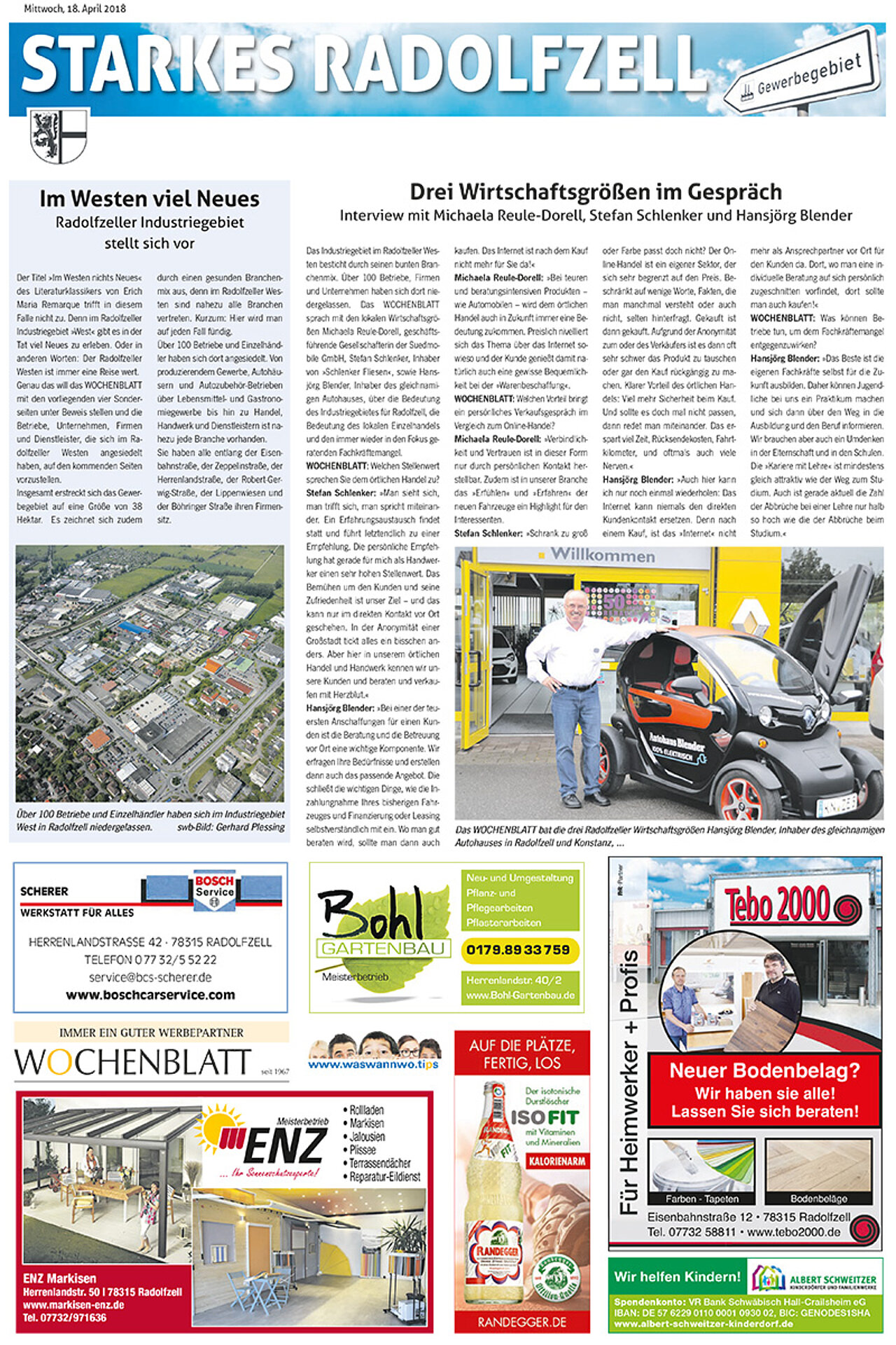 Sonderausgabe vom 17. April