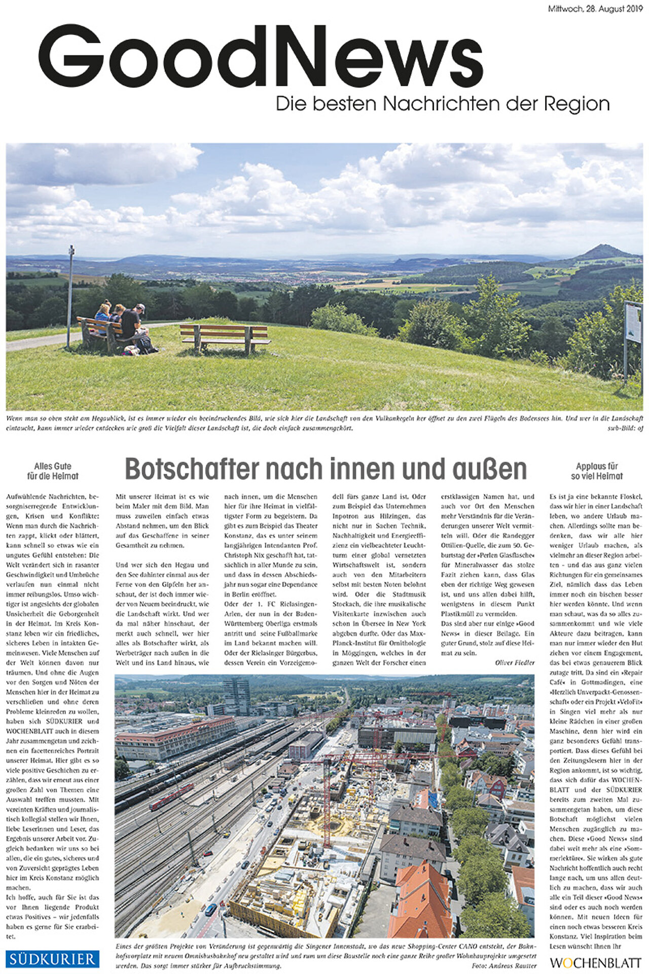 Sonderausgabe vom 28. August