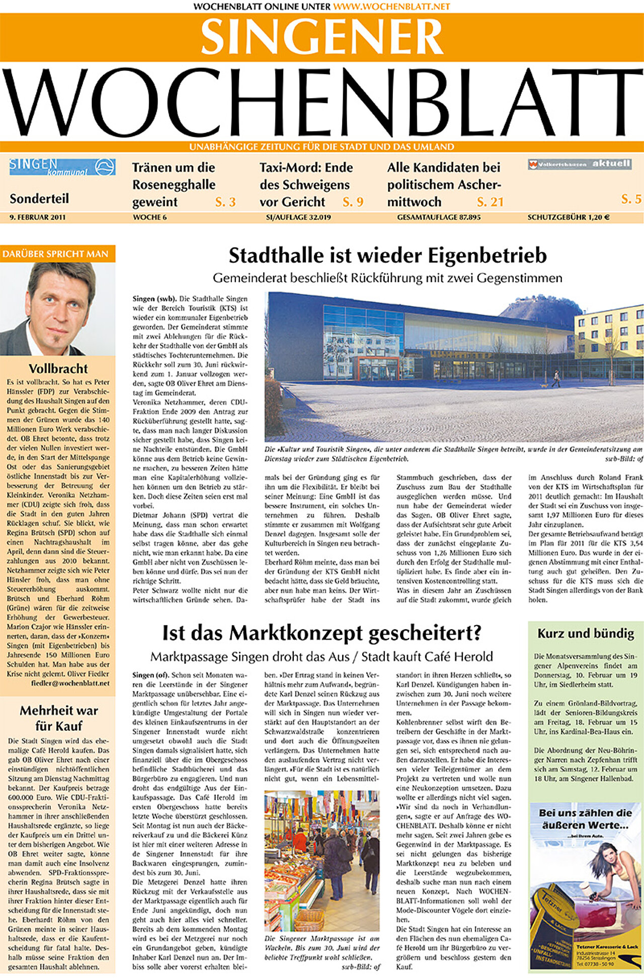 Ausgabe 06 vom 09. Februar 2011