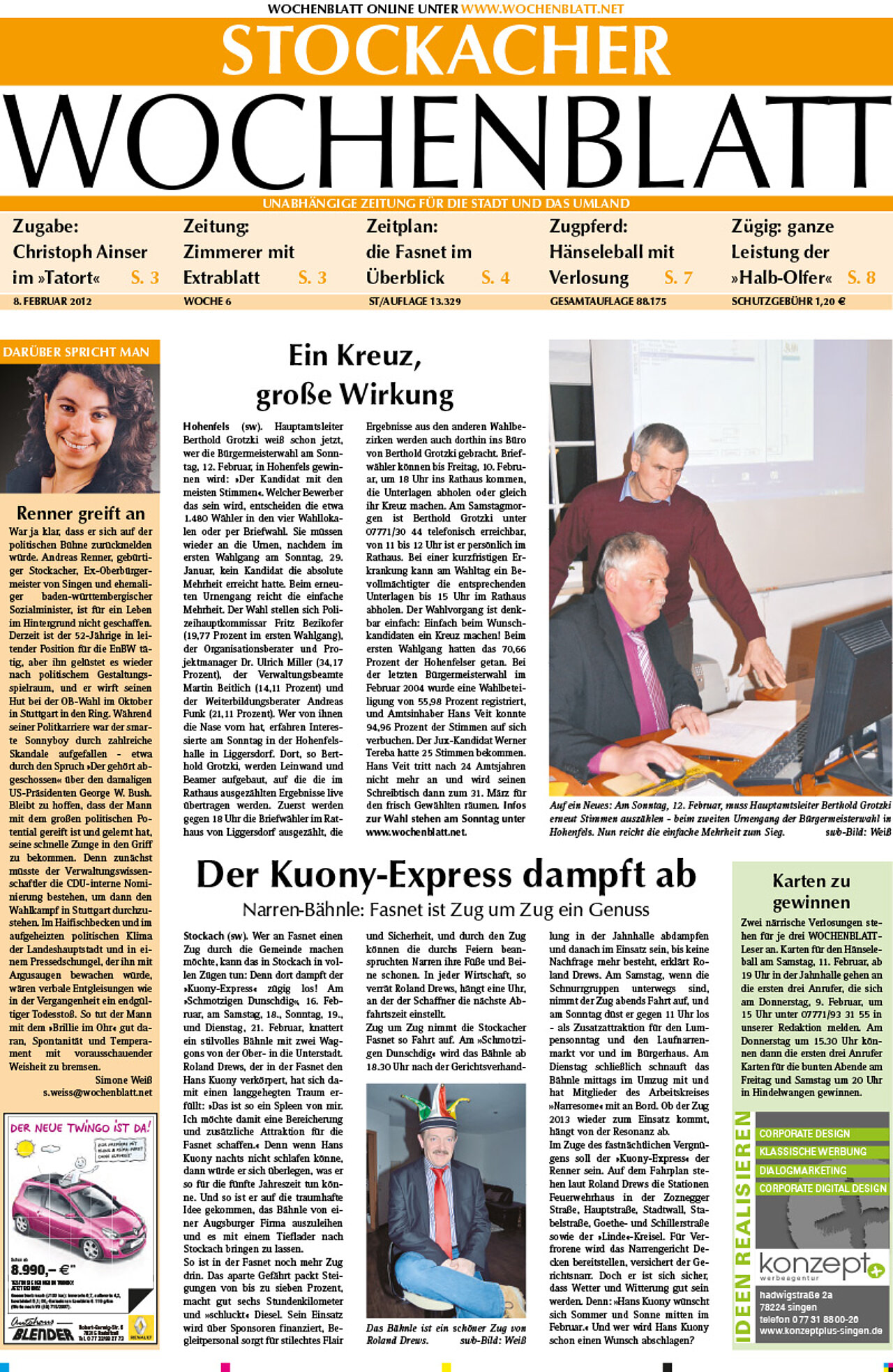 Ausgabe 06 vom 08. Februar 2012