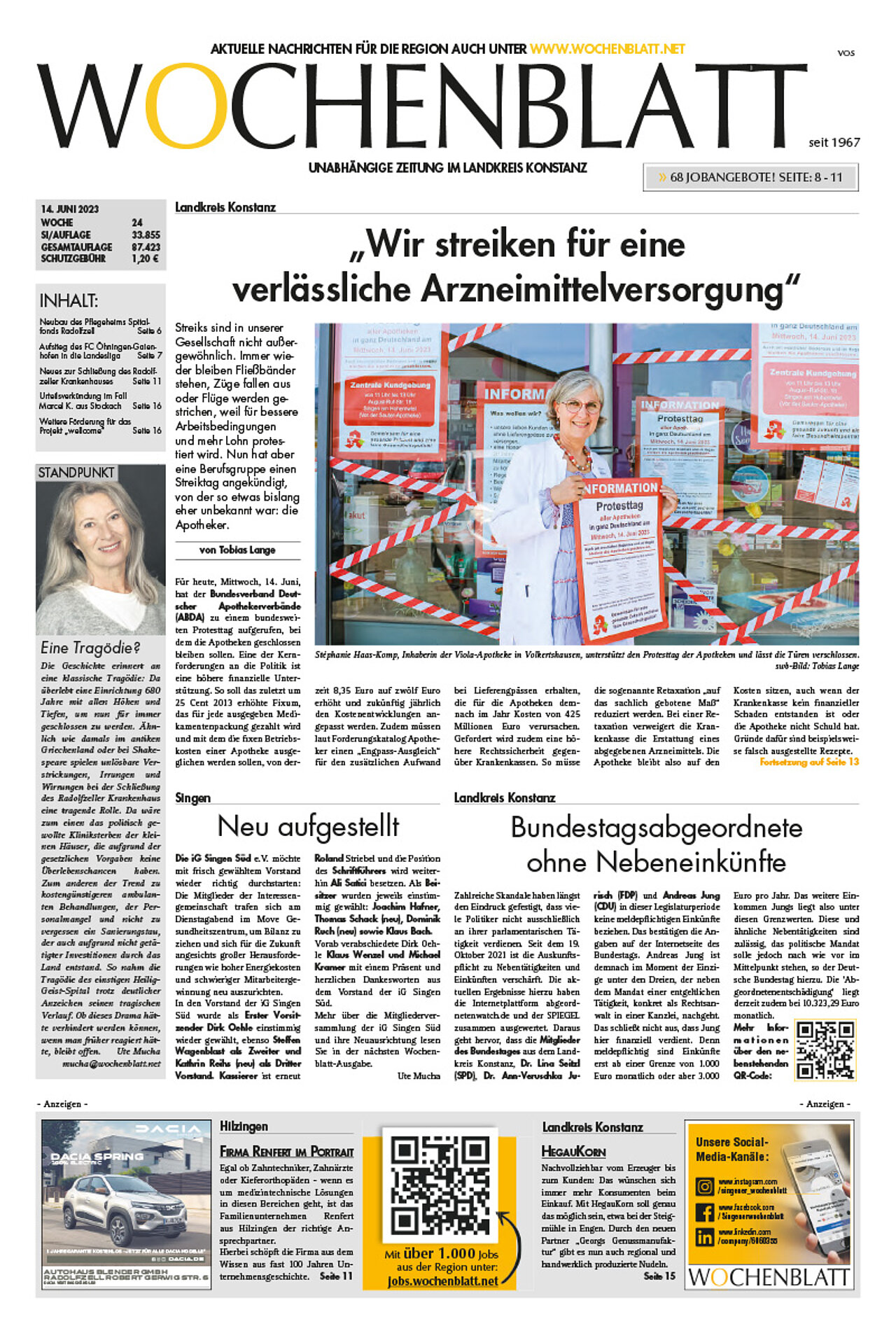 Ausgabe 24 vom 14. Juni 2023