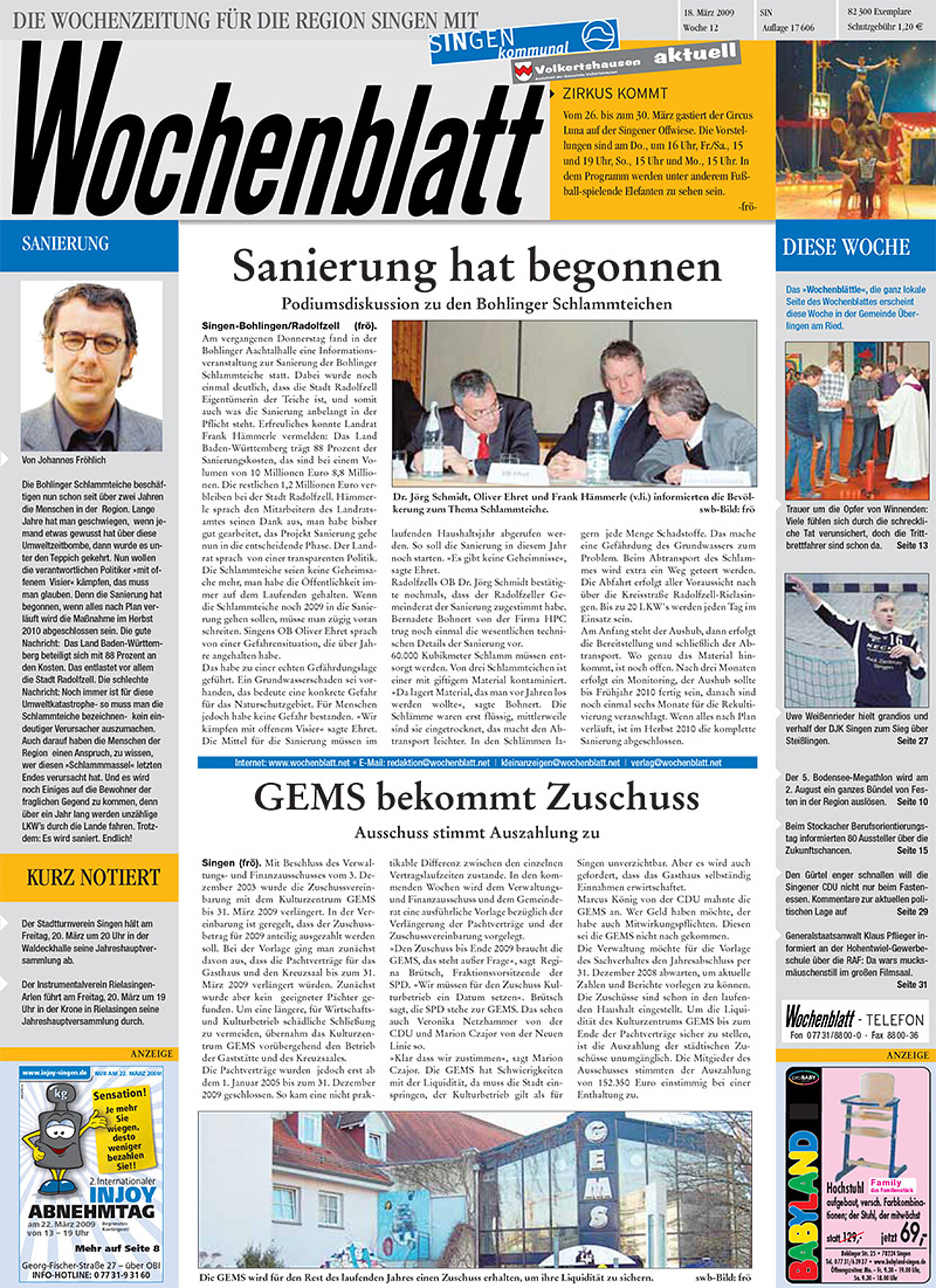 Ausgabe 11 vom 18. März 2009