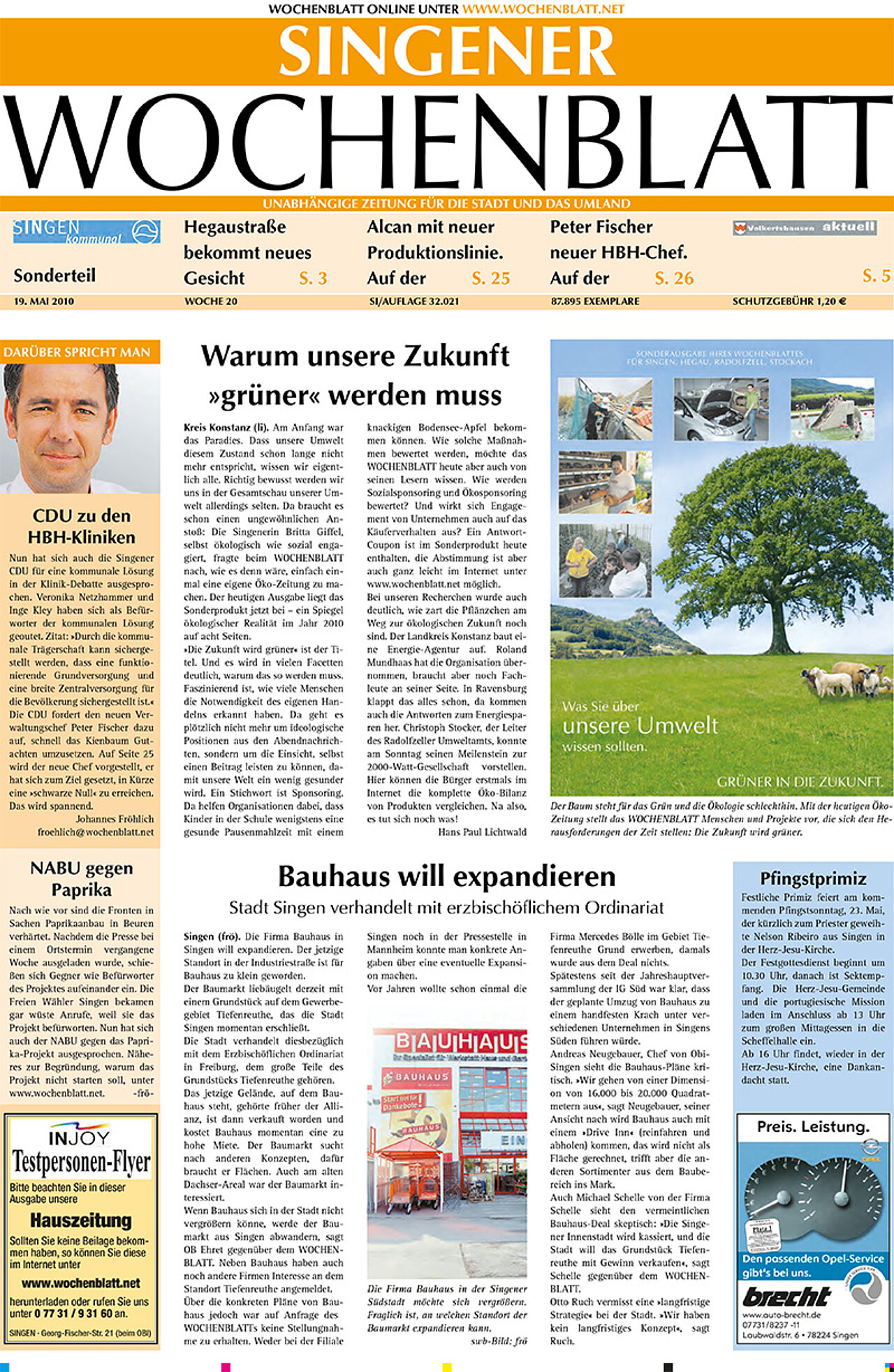 Ausgabe 20 vom 19. Mai 2010