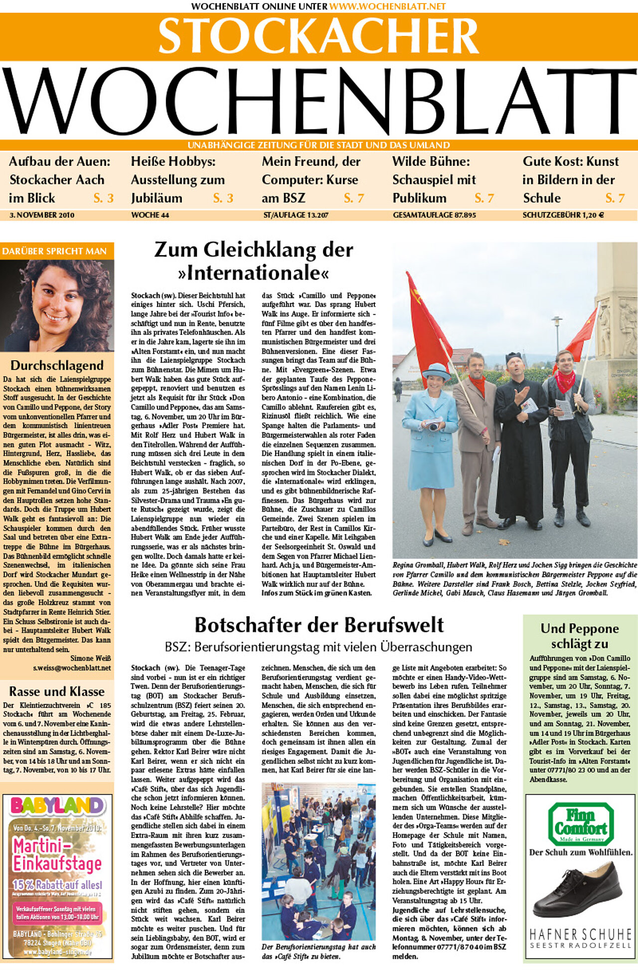 Ausgabe 44 vom 03. November 2010