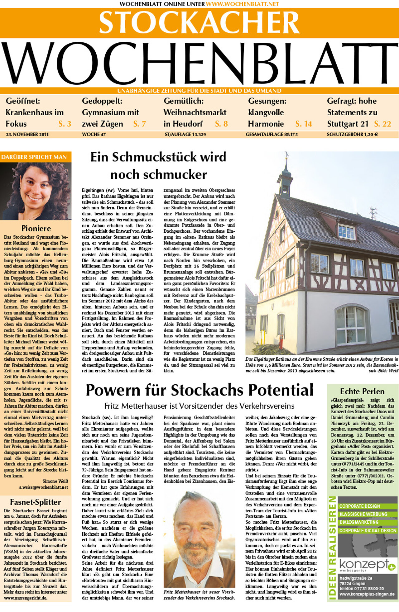 Ausgabe 47 vom 23. November 2011