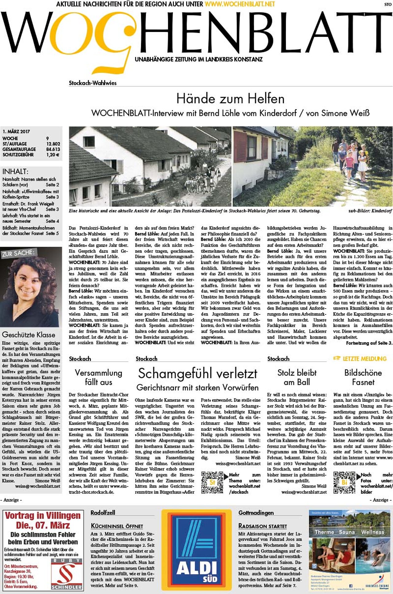 Ausgabe 09 vom 01. März 2017