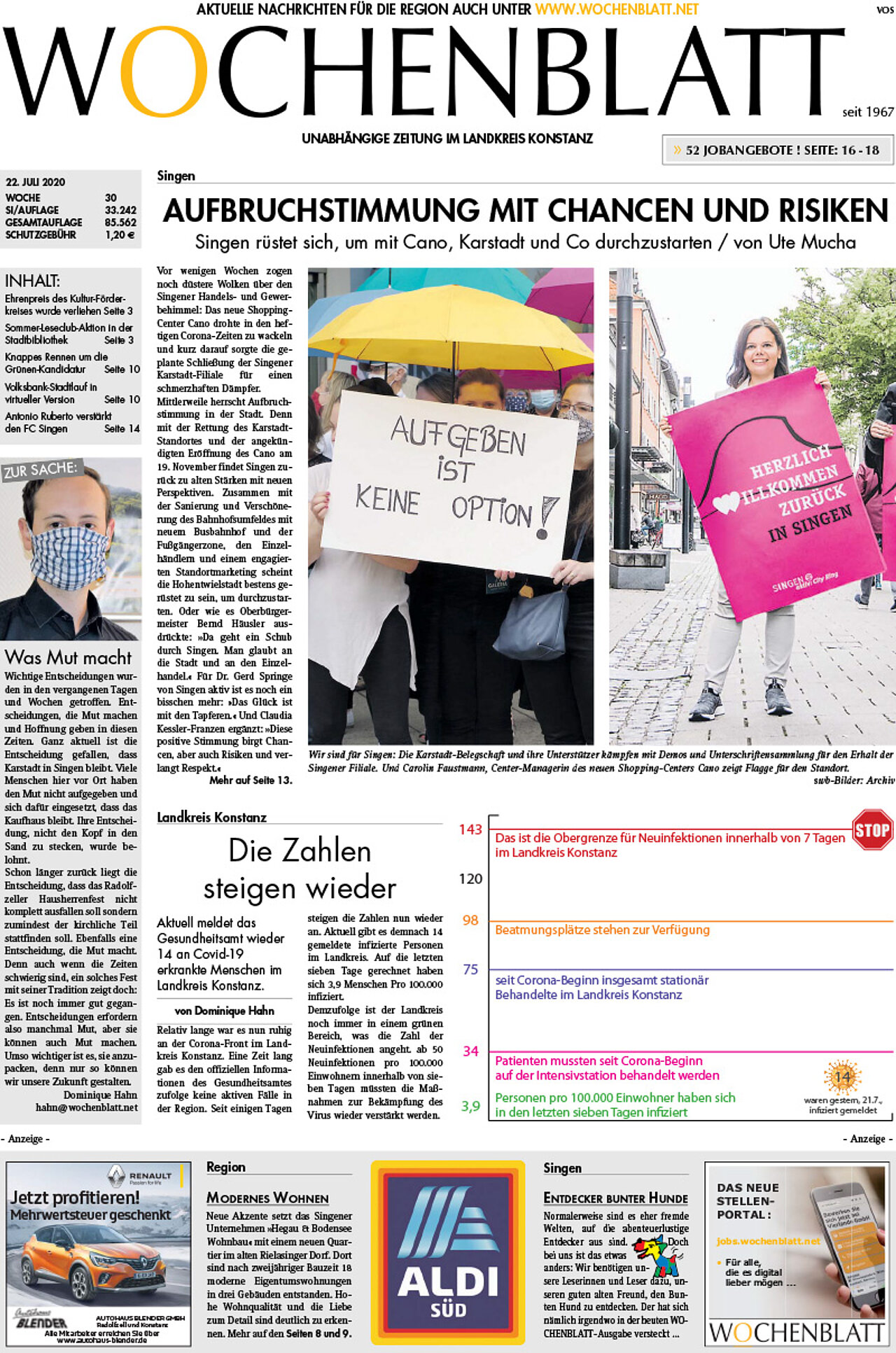 Ausgabe 30 vom 22. Juli 2020