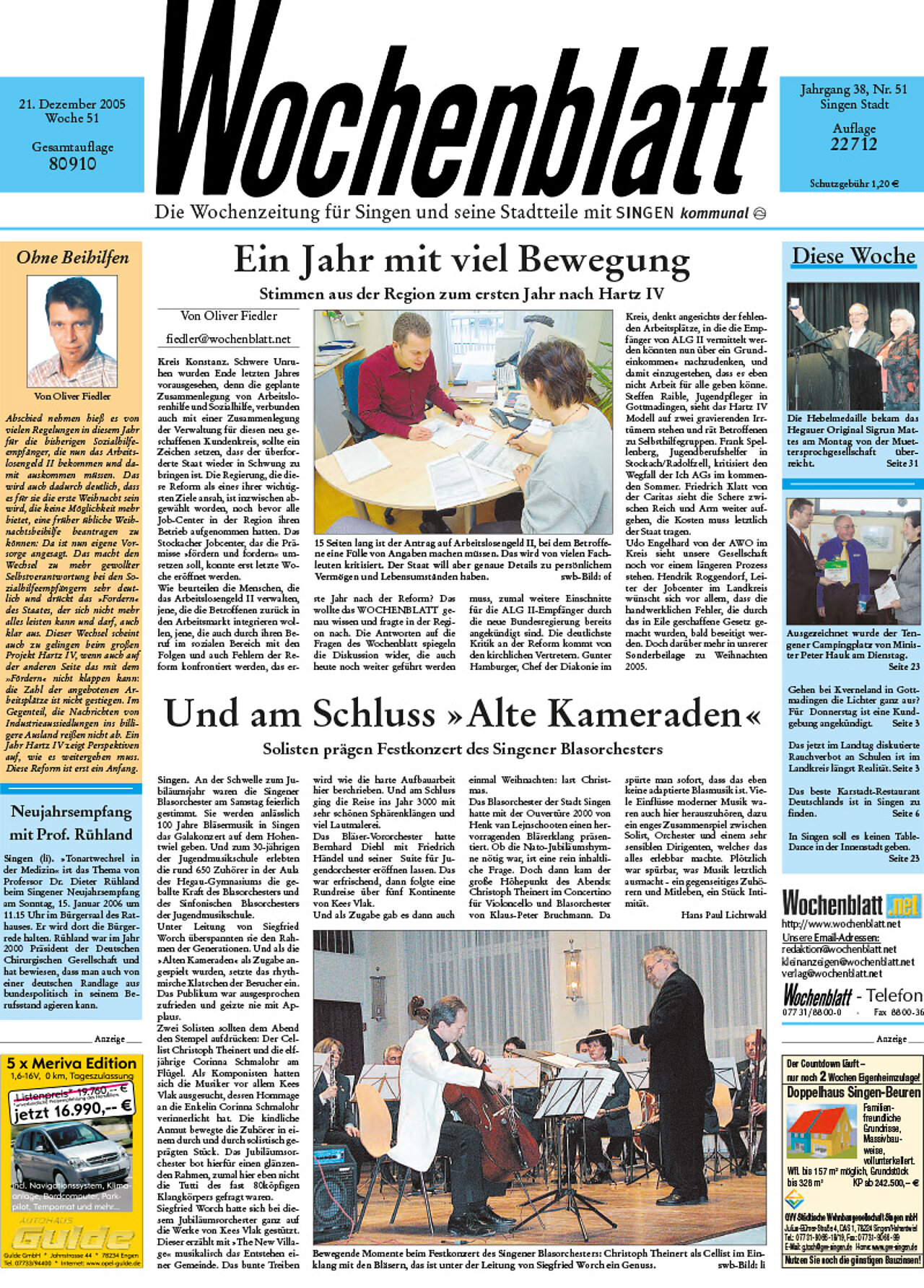 Ausgabe 51 vom 21. Dezember 2005