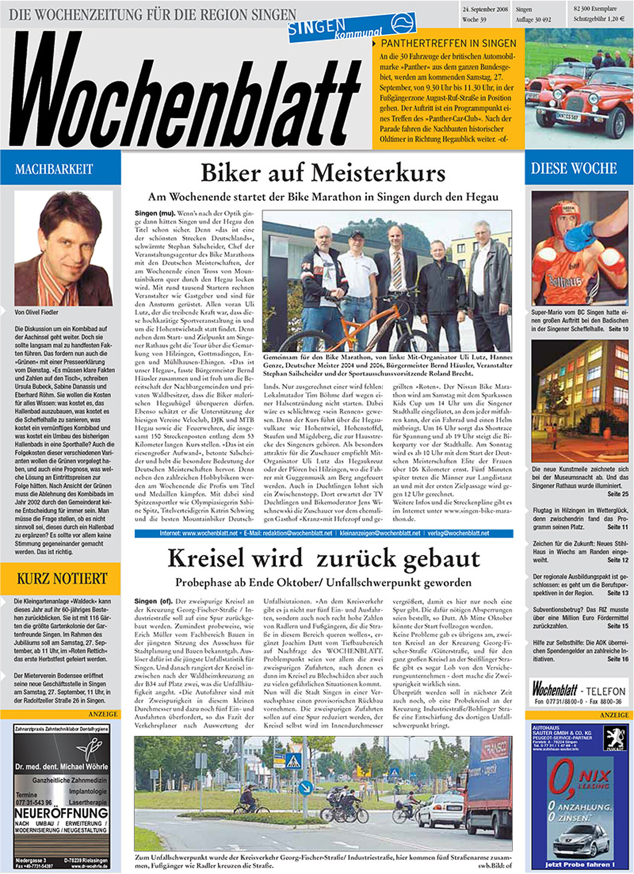 Ausgabe 39 vom 24. September 2008