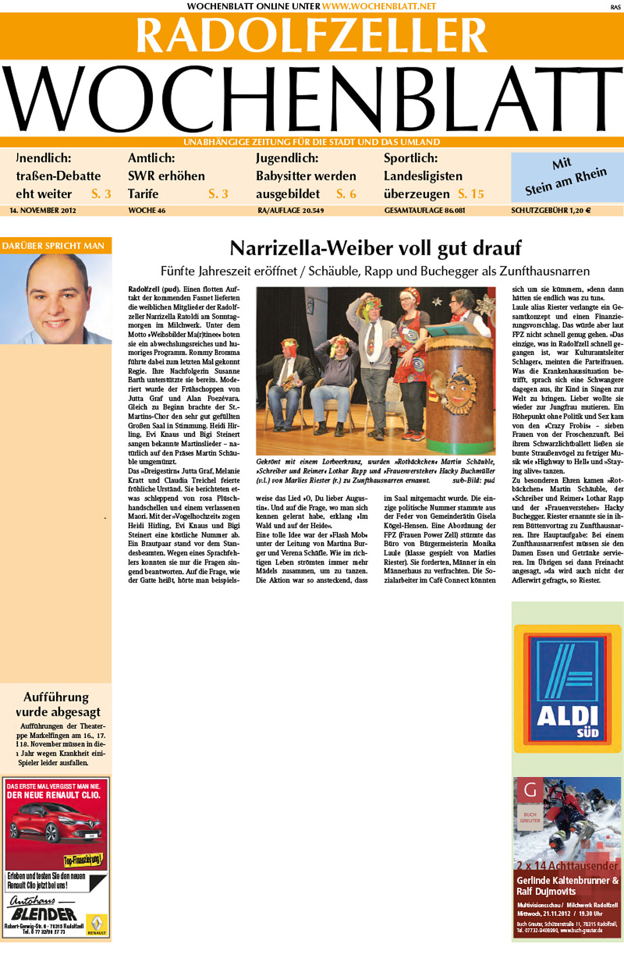 Ausgabe 46 vom 14. November 2012