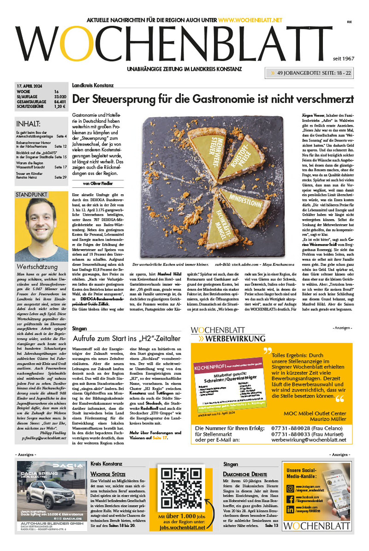 Ausgabe 16 vom 17. April 2024