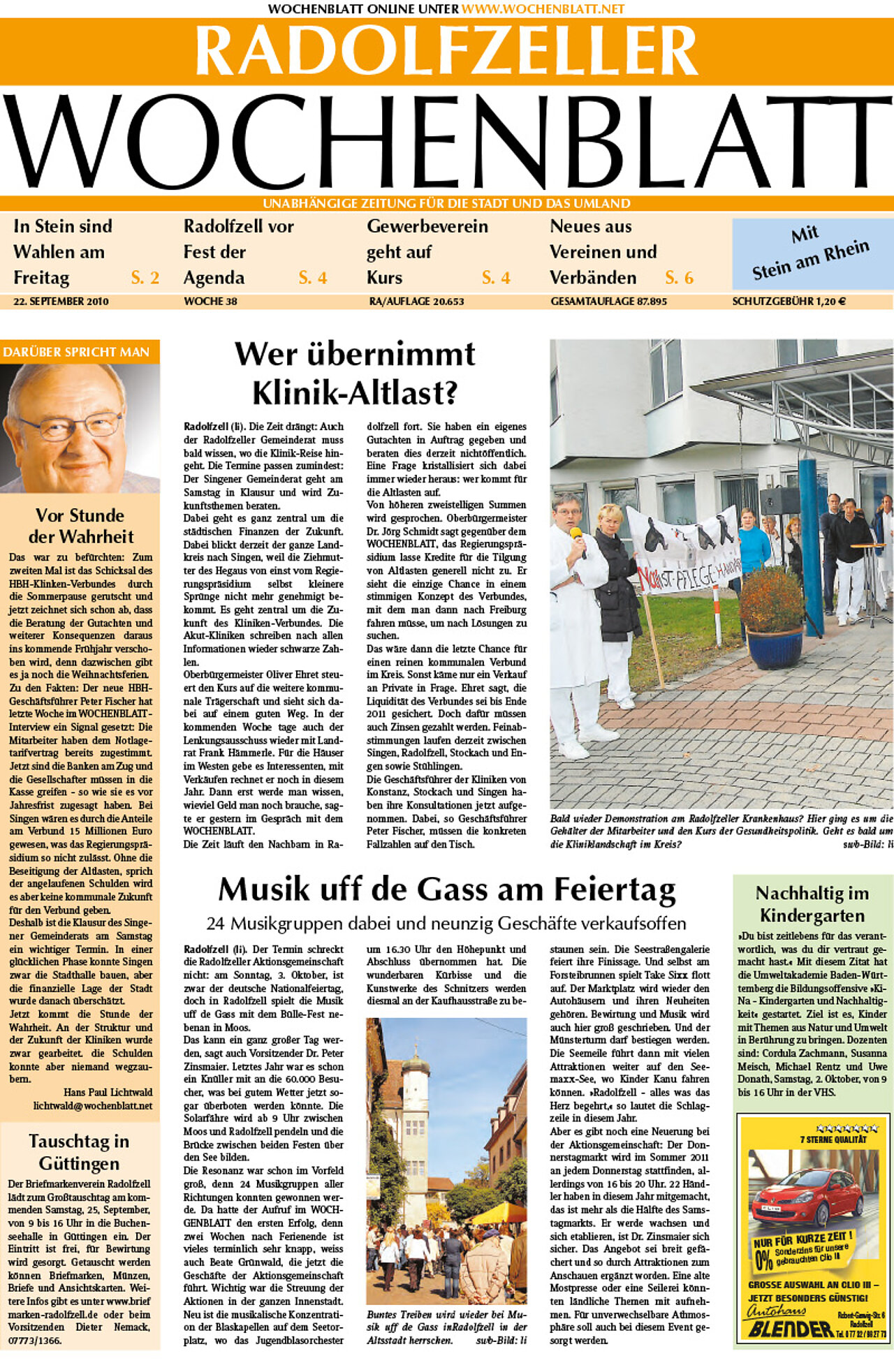 Ausgabe 38 vom 22. September 2010